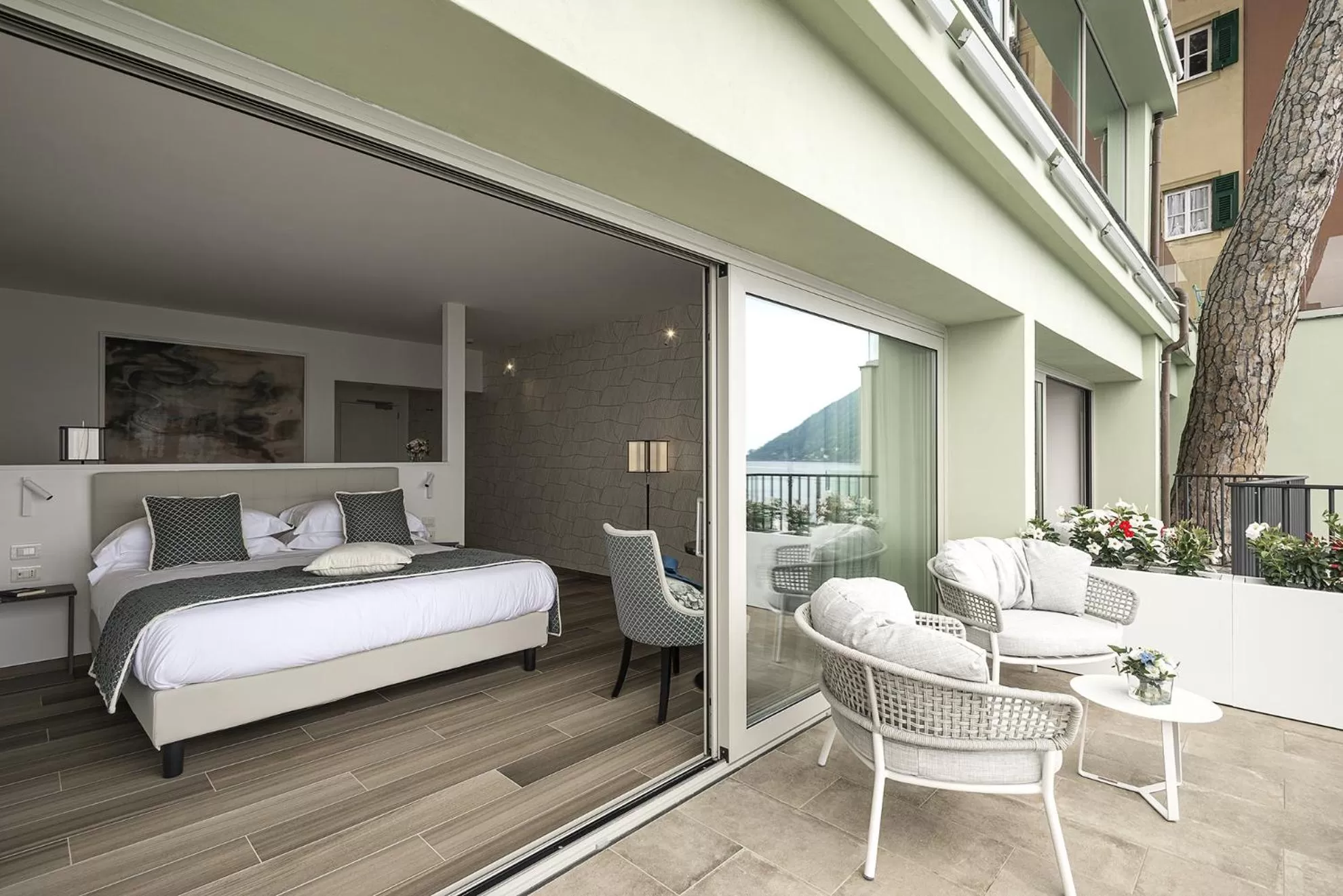 Junior Suite with Terrace and Sea View in Sublimis Boutique Hotel Adults-Only