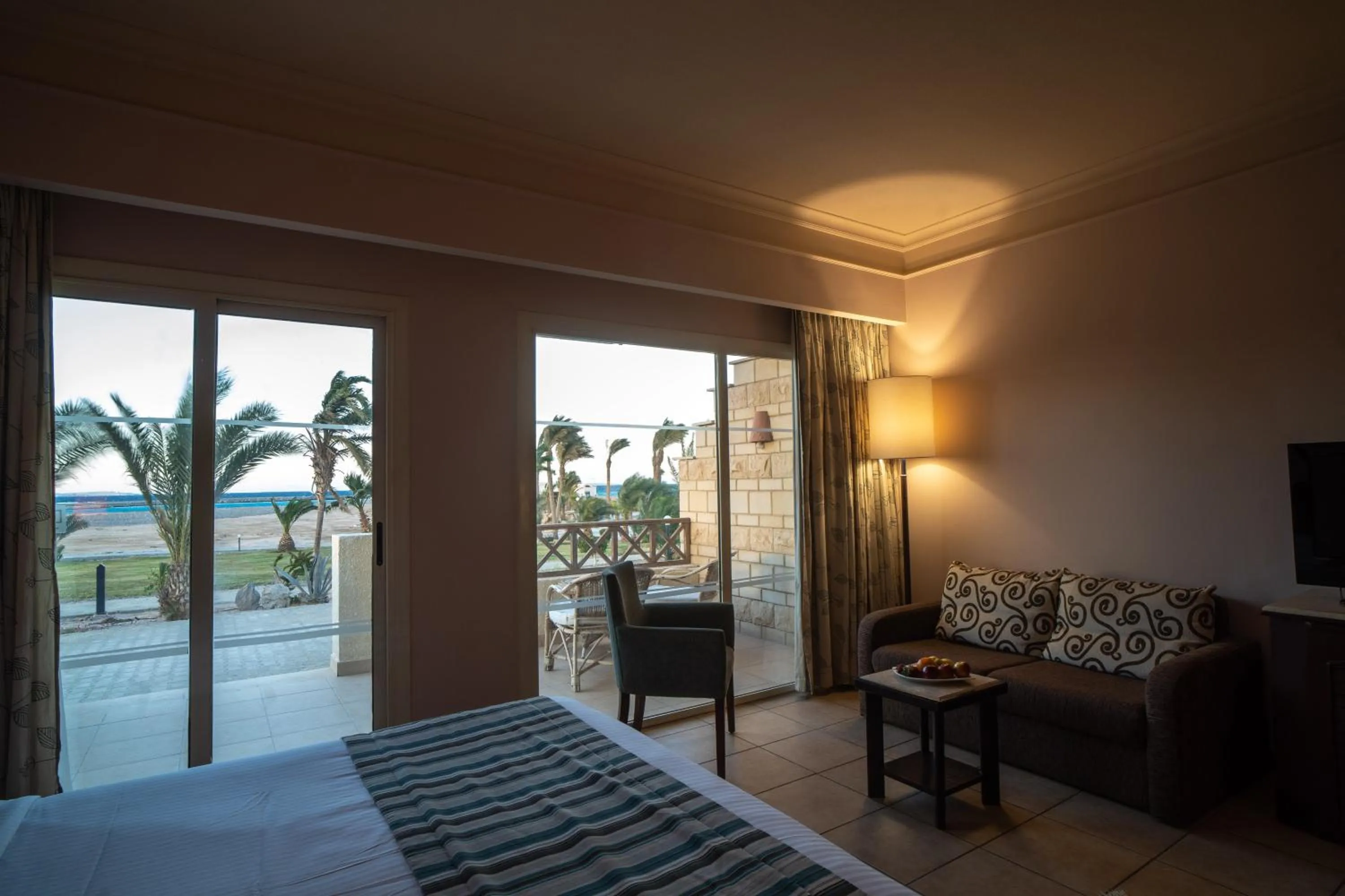 Chalet Superior Twin Room Sea View - single occupancy in Hurghada Coral Beach Hotel
