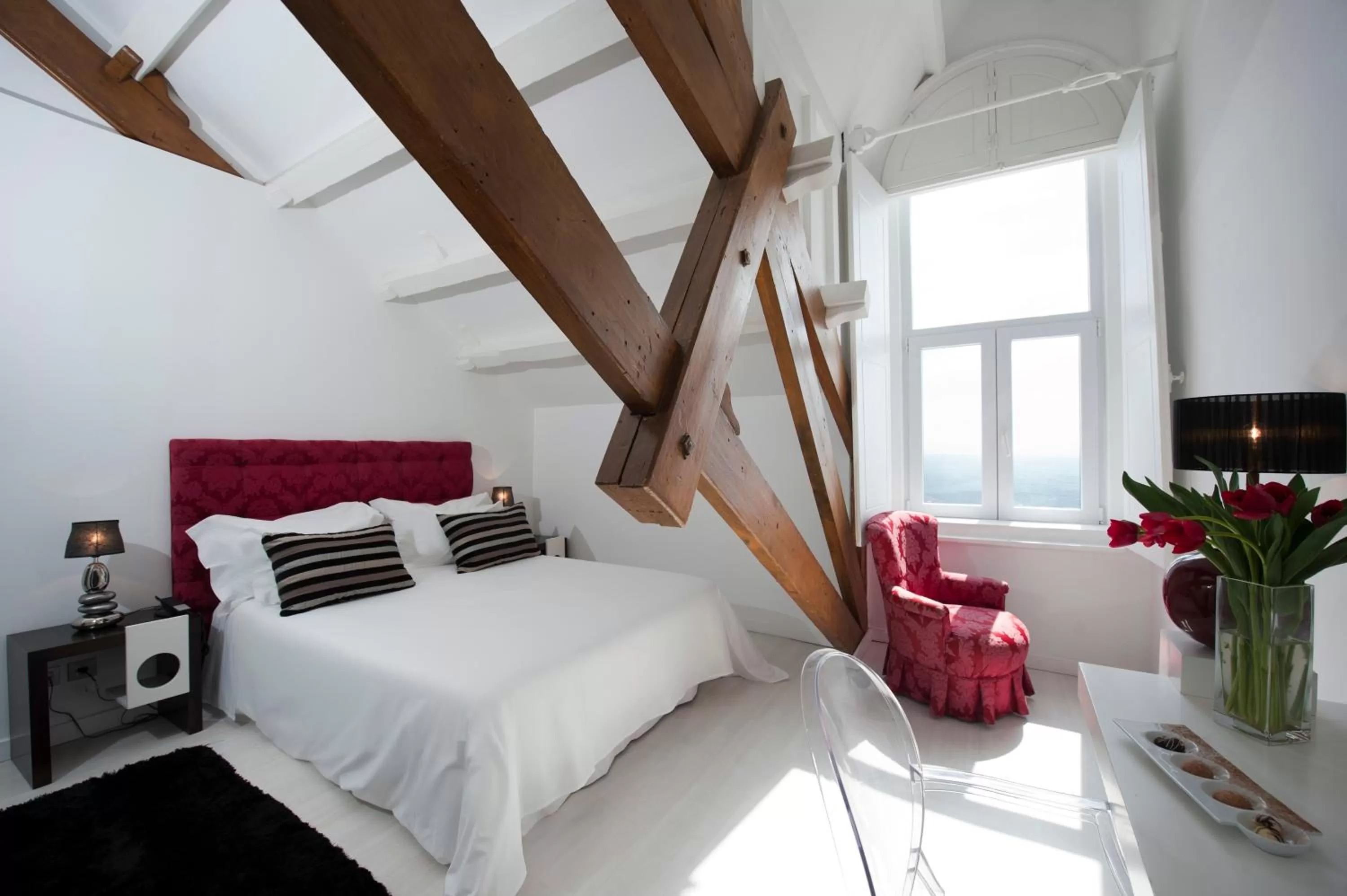 Double Room with Sea View in Farol Hotel