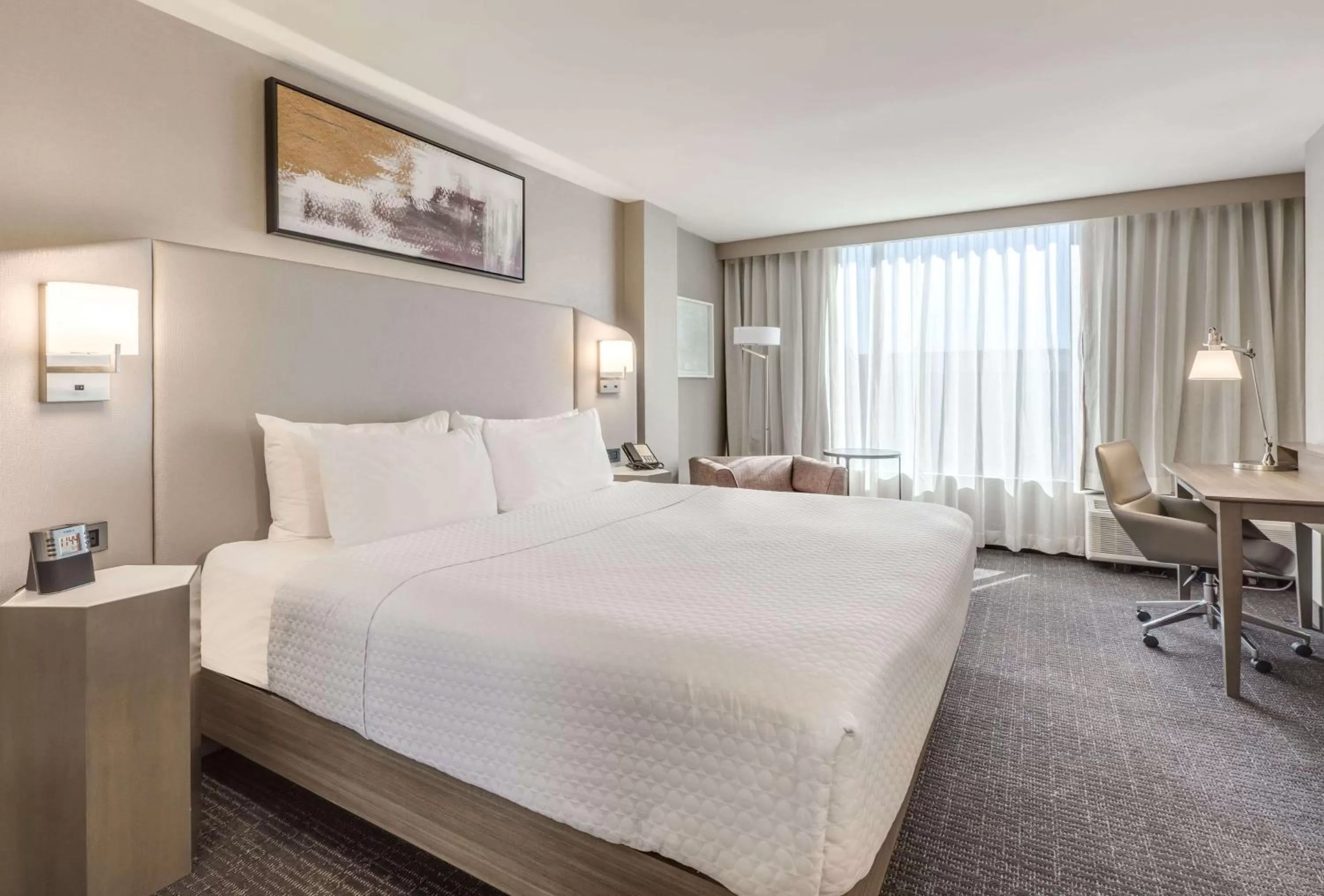 Deluxe King with Roll-In Shower - Mobility Accessible  in Sonesta Denver Downtown
