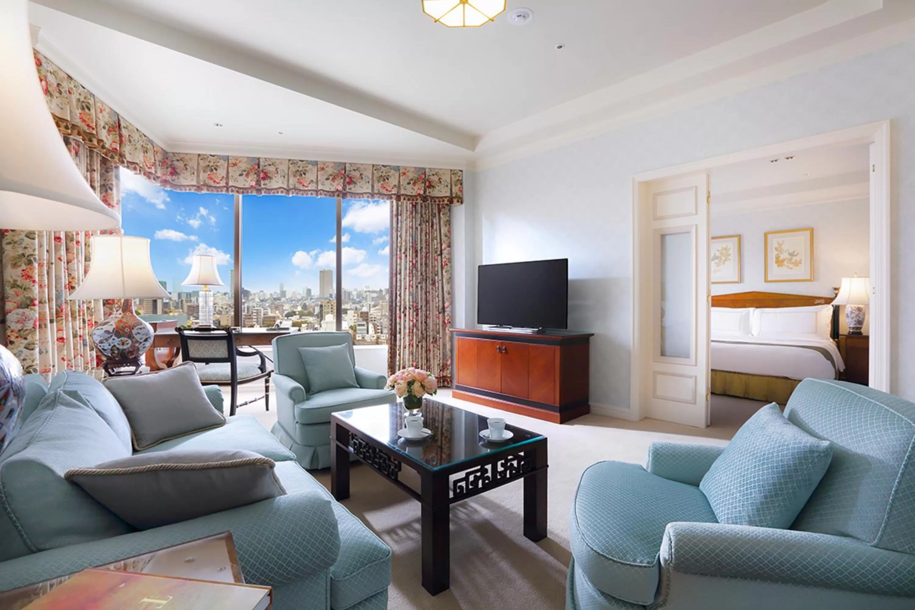 Junior Suite King with City View and Spa Access - single occupancy in Hotel Chinzanso Tokyo