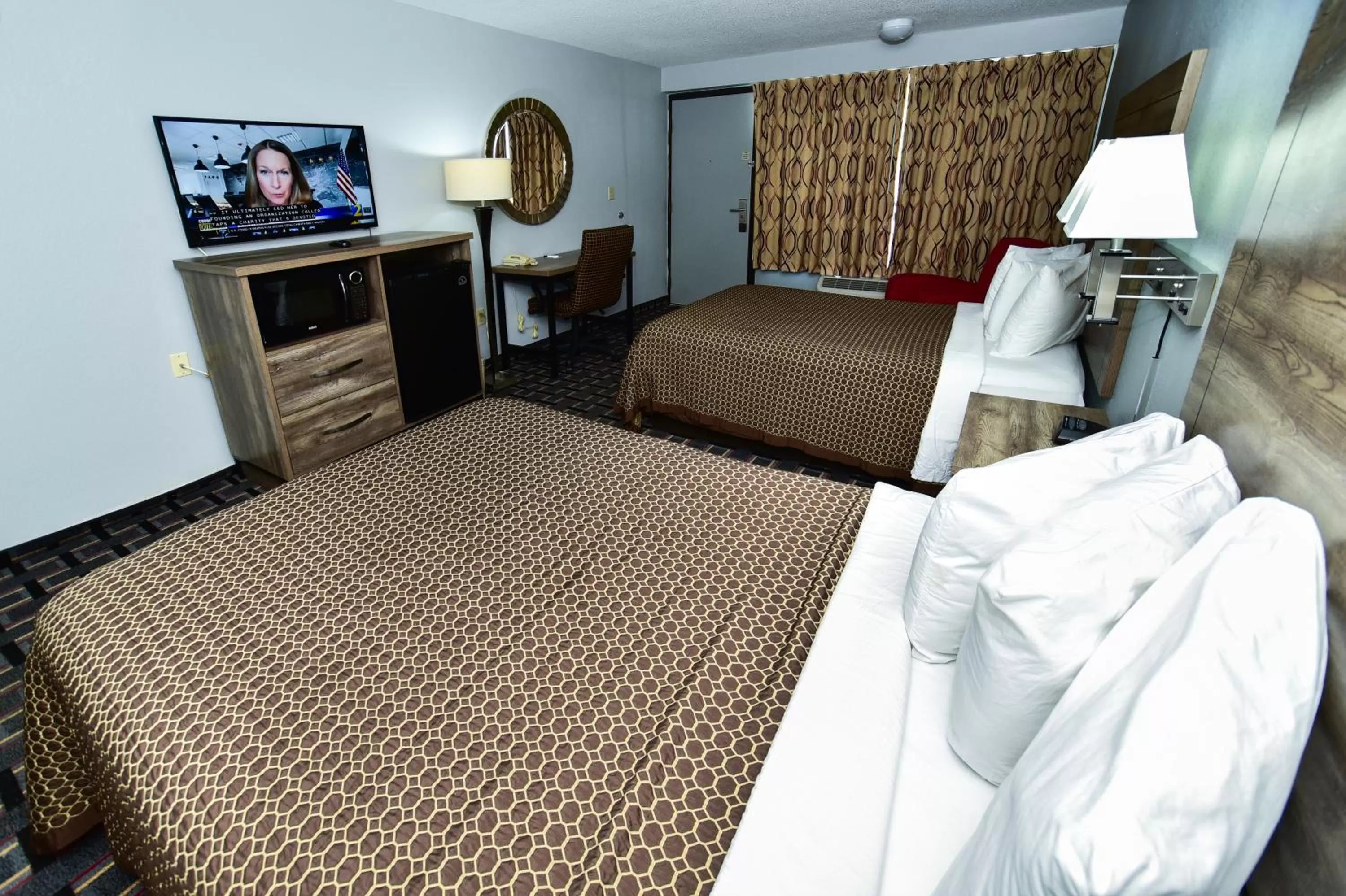 Double Room with Two Double Beds - Smoking in Americas Best Value Inn Douglasville