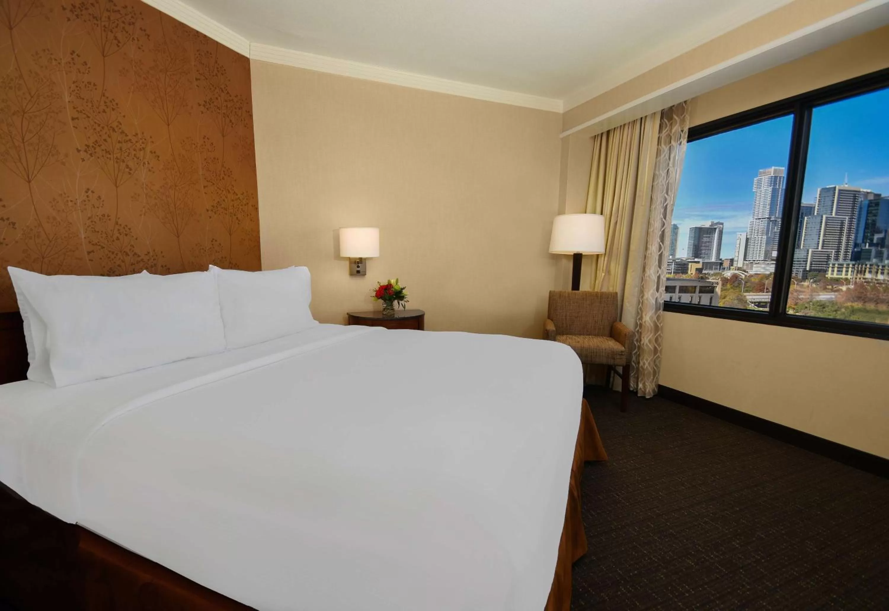 Premium King Suite with City View - Non-Smoking in Embassy Suites by Hilton Austin Downtown South Congress