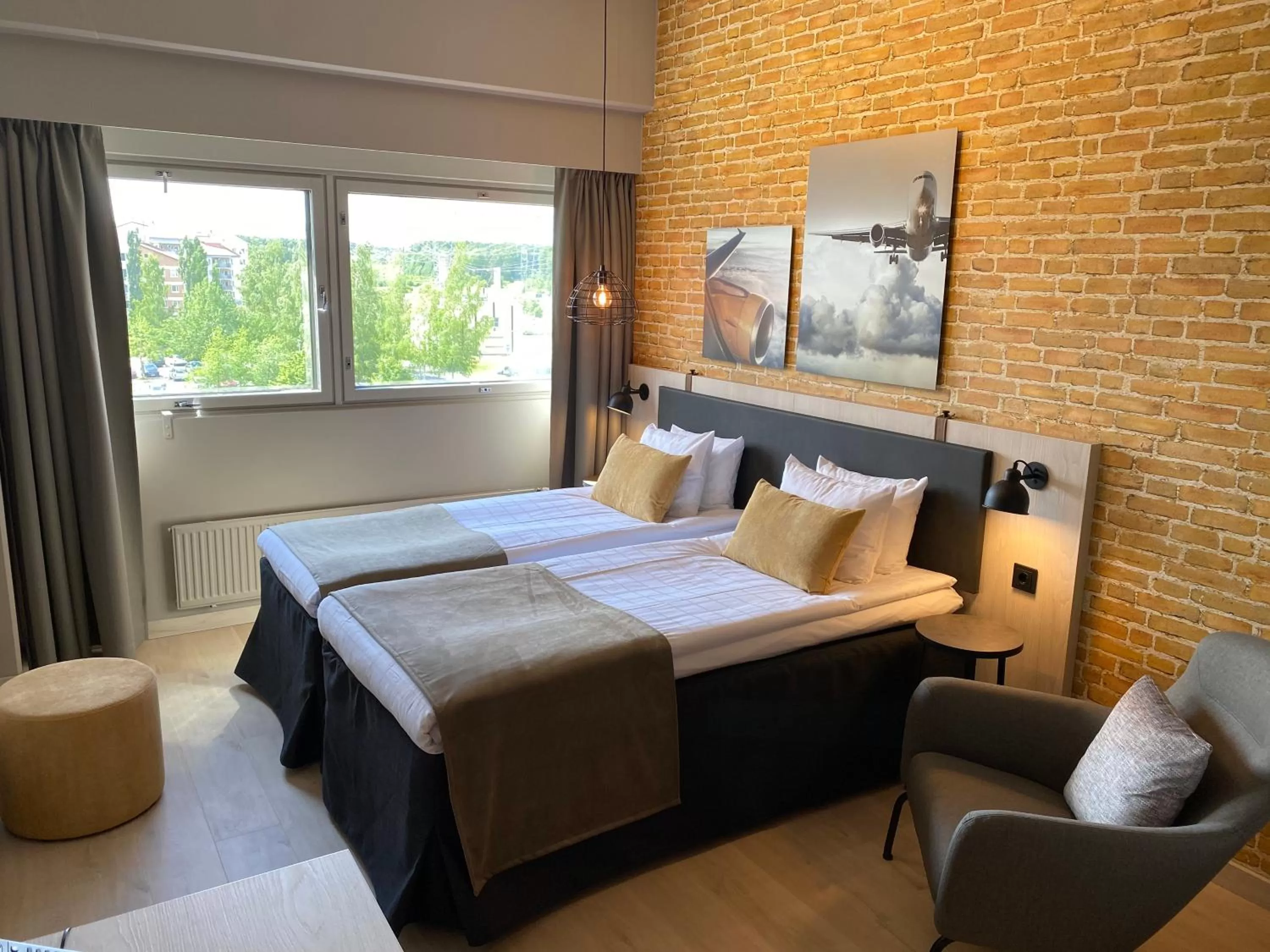 Twin Room in Skyline Airport Hotel