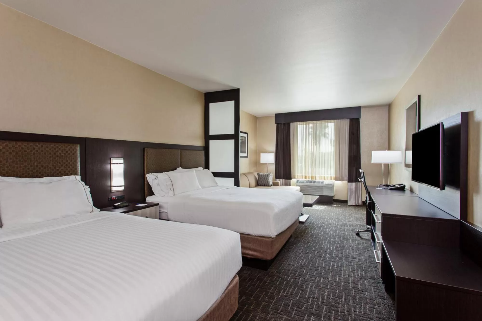 Queen Suite with Two Queen Beds and Sofa Bed in Holiday Inn Express & Suites Anaheim Resort Area by IHG