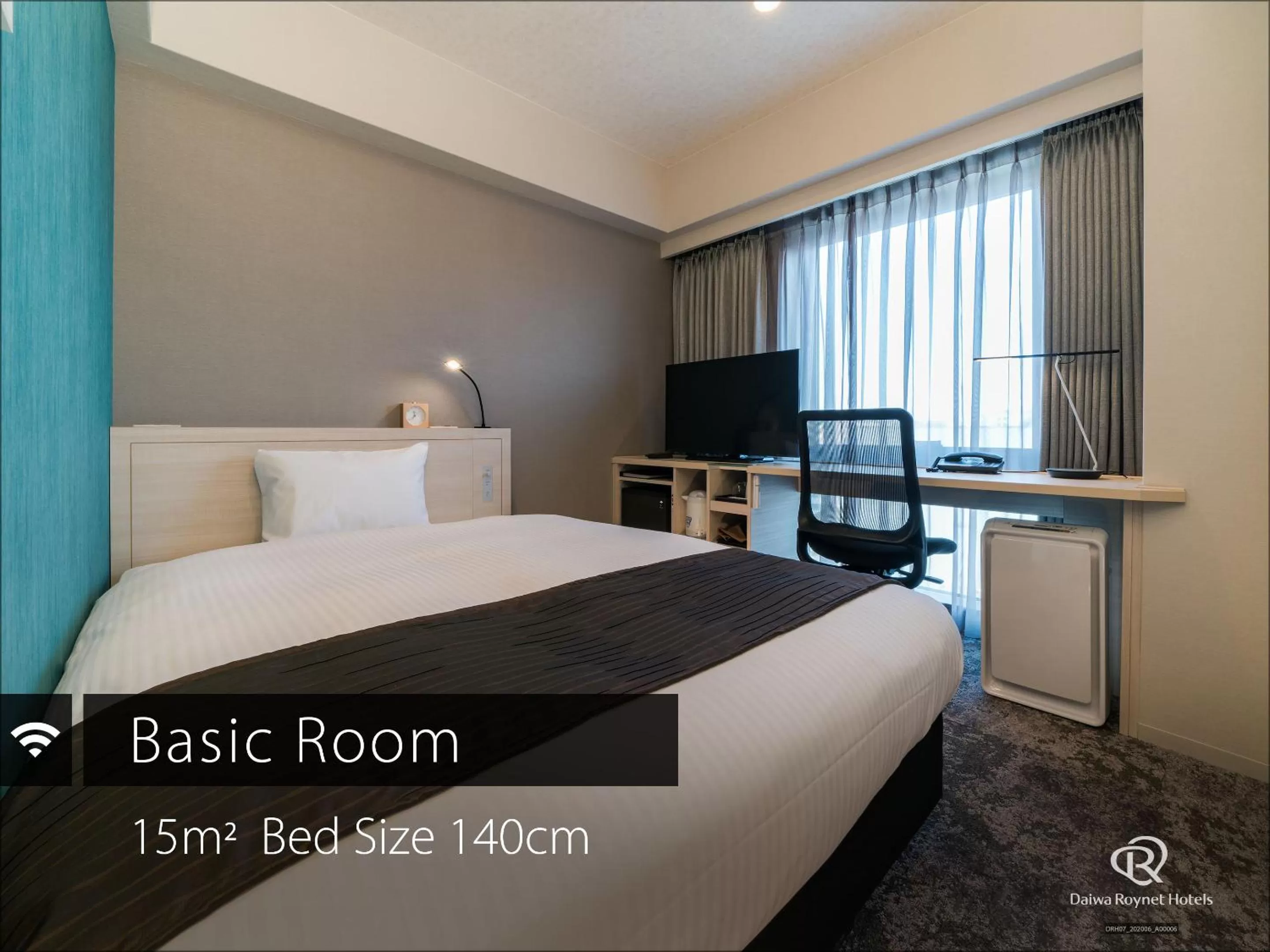 Double Room with Bath (1 Adult) - Non-Smoking in DEL style Fukuoka Nishinakasu by Daiwa Roynet Hotel