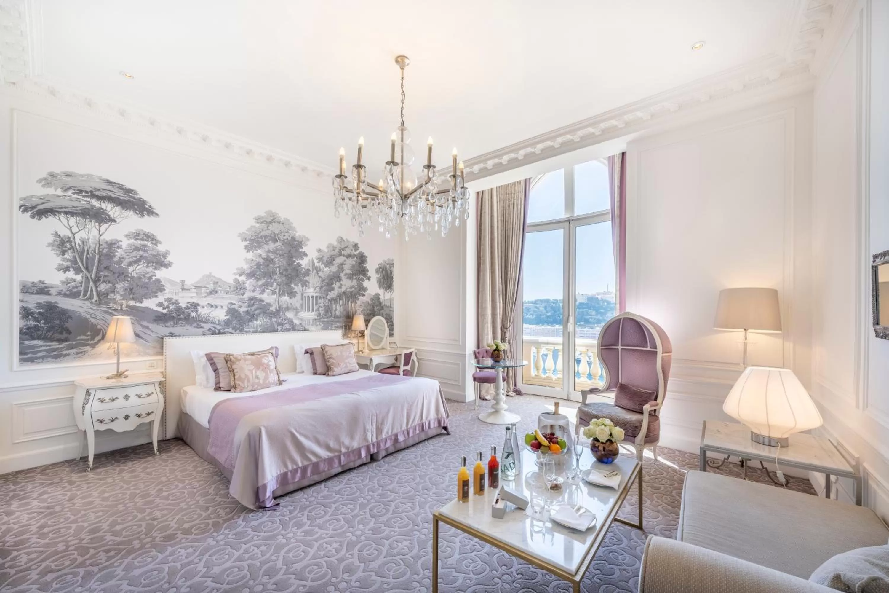Junior Suite with Sea View in Hôtel Hermitage Monte-Carlo
