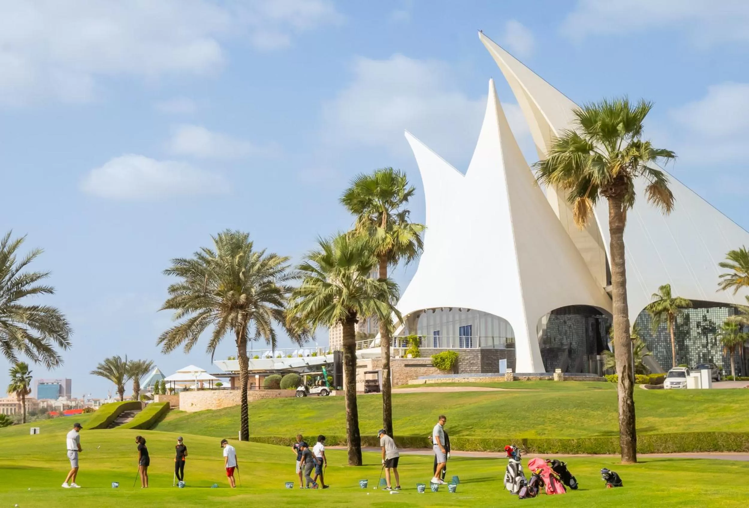 Golfcourse in Park Hyatt Dubai