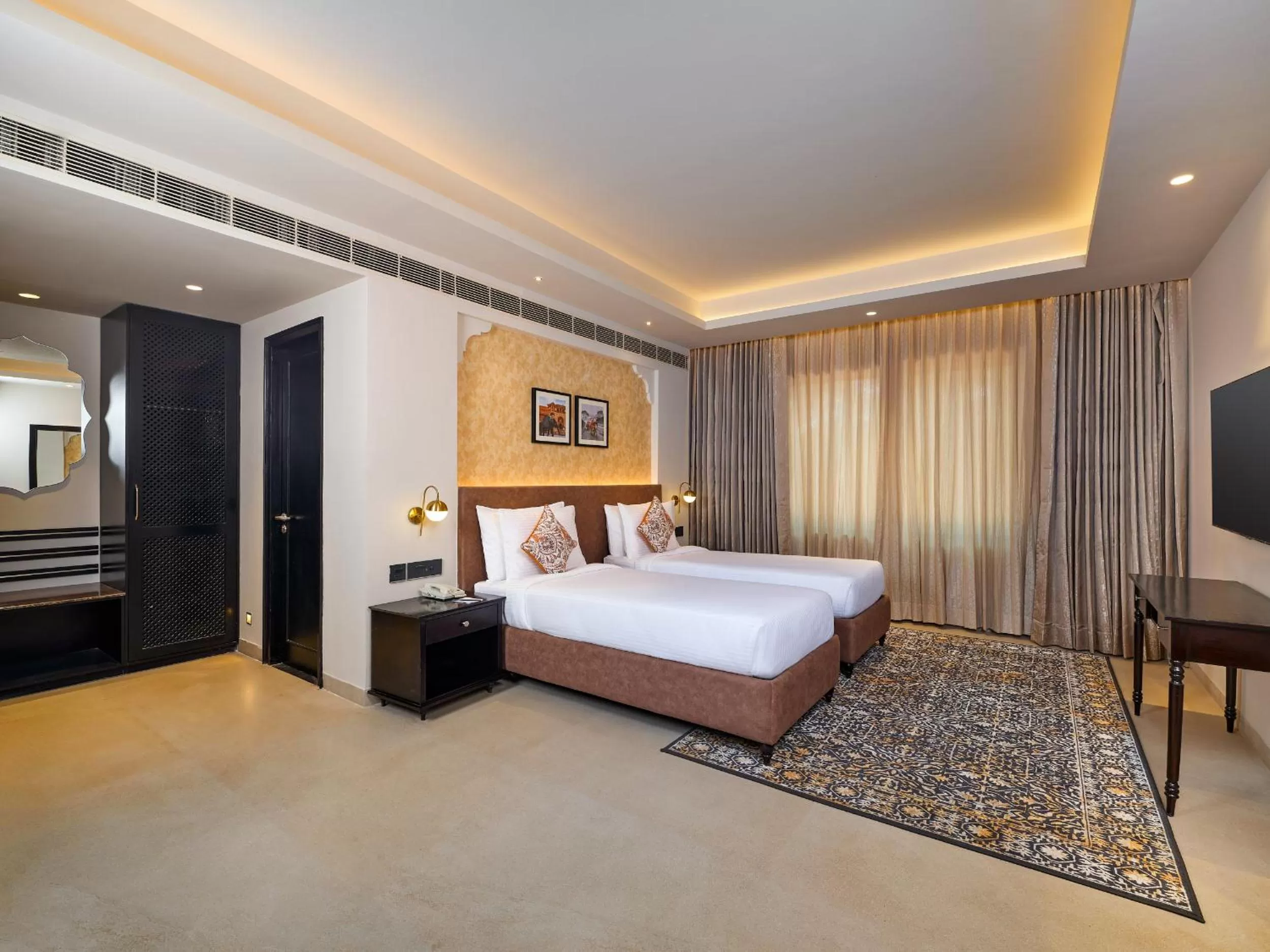 Twin Room in Pride Amber Vilas Resort & Convention Centre