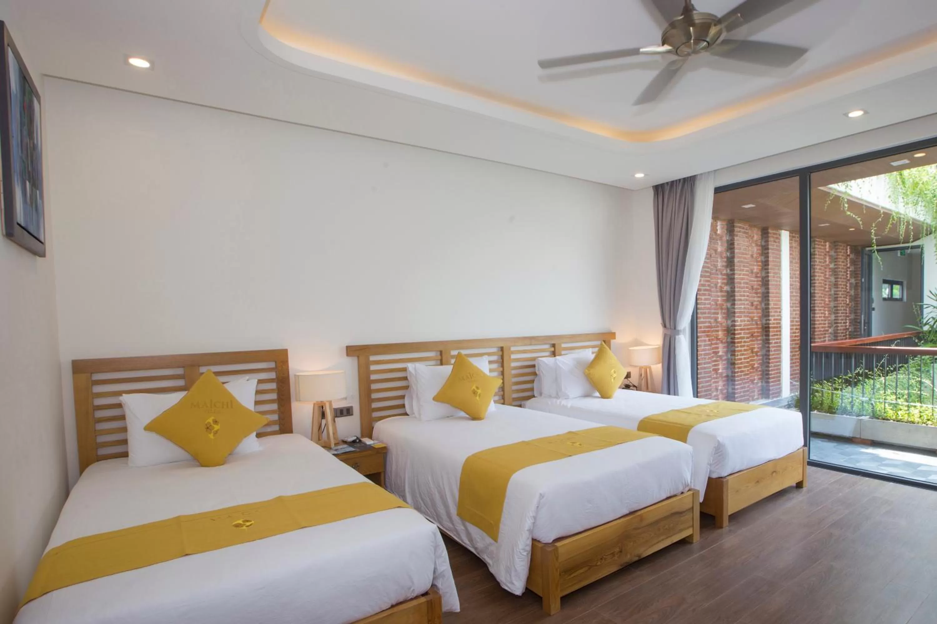 Triple Room with Pool View in MaiChi Villa Hoi An