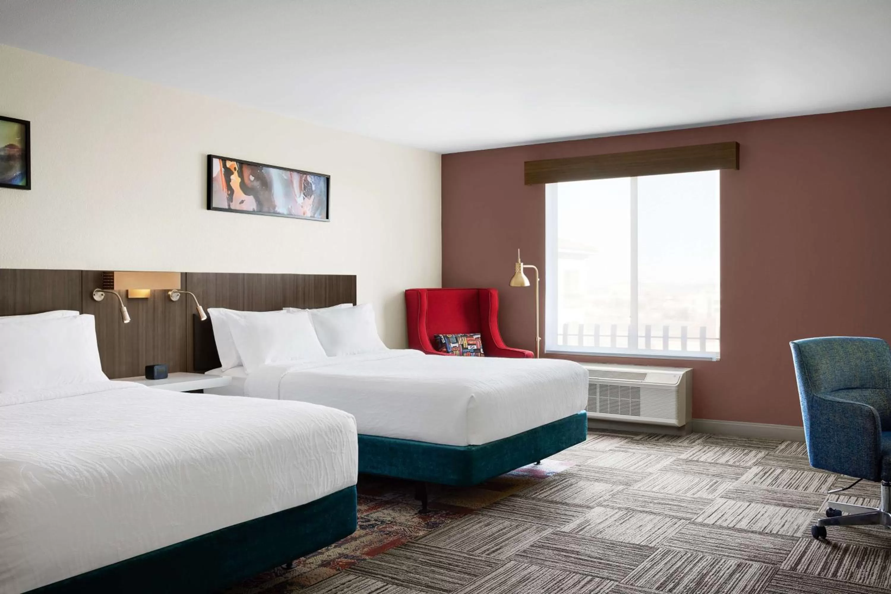 Double Room with Roll In Shower - Disability Access in Hilton Garden Inn Las Vegas/Henderson