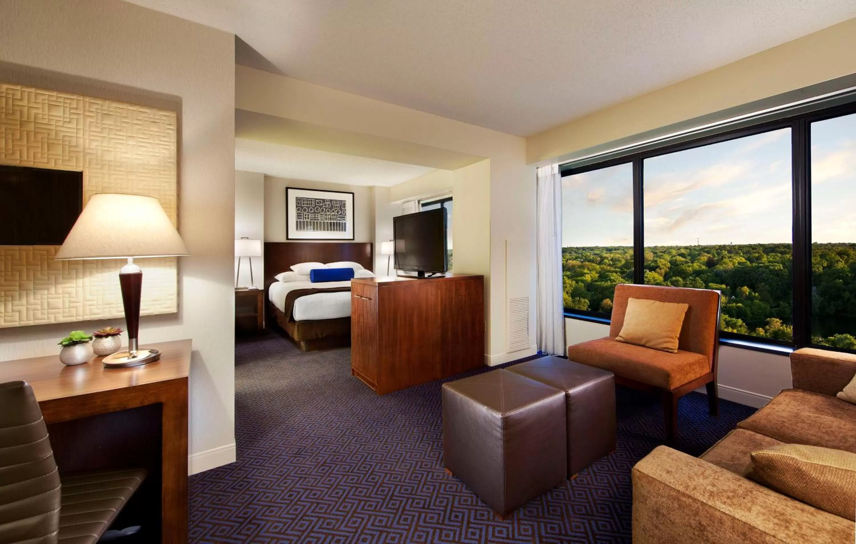 King Room in Hyatt Regency Lisle near Naperville