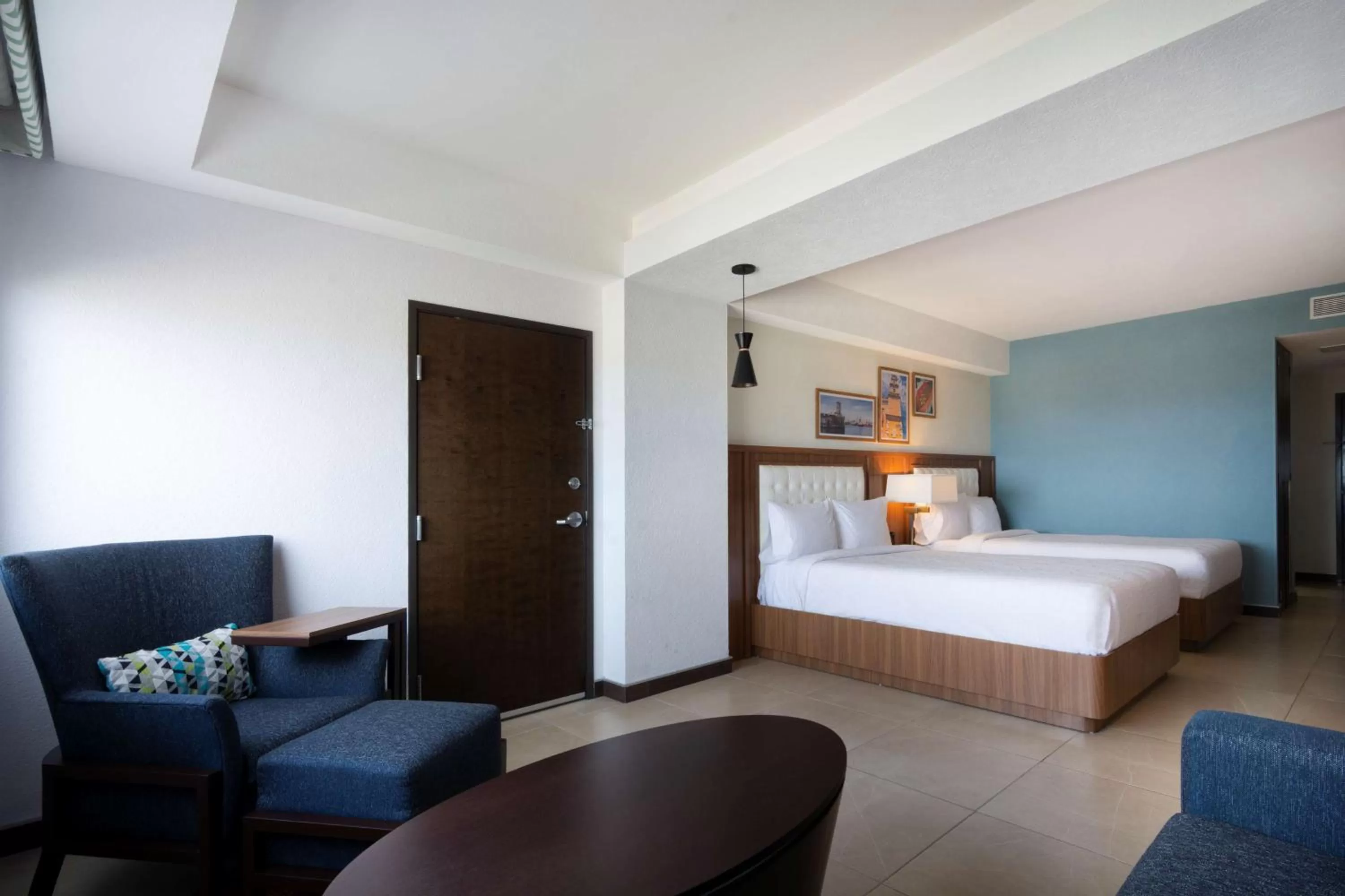 Double Room with Two Double Beds - Mobility Access/Non-Smoking in Hampton by Hilton Veracruz Boca Del Rio