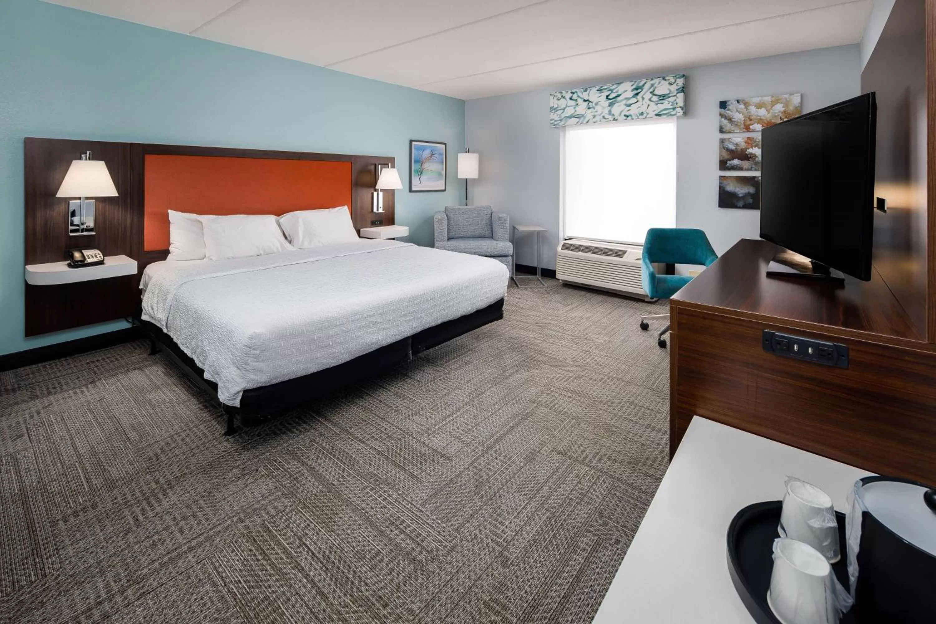 King Room Mobility and Hearing Access/Non-Smoking in Hampton Inn & Suites Navarre
