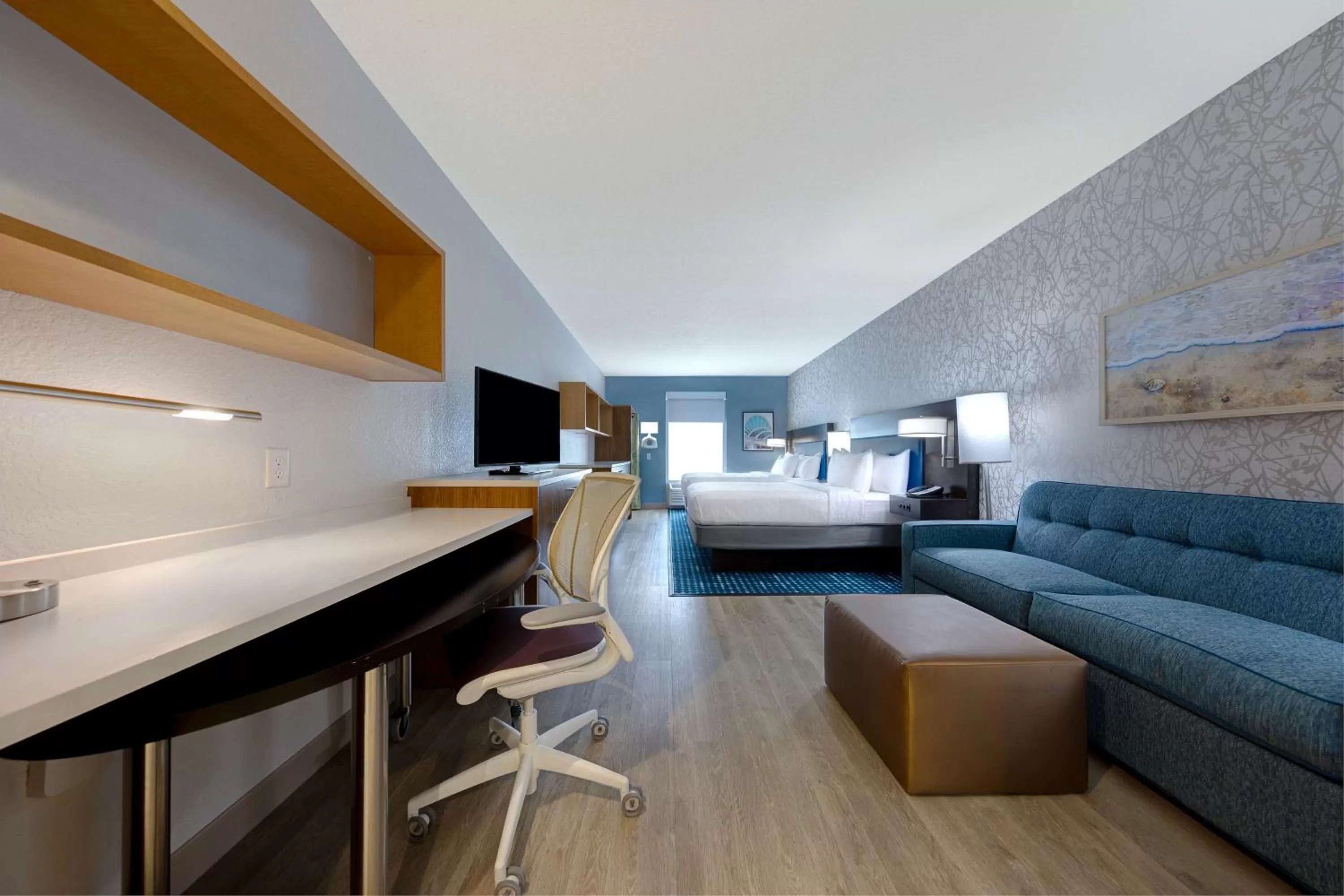 Queen Studio with Two Queen Beds - Non-Smoking in Home2 Suites by Hilton Orlando International Drive South - Free Shuttle to Theme Parks