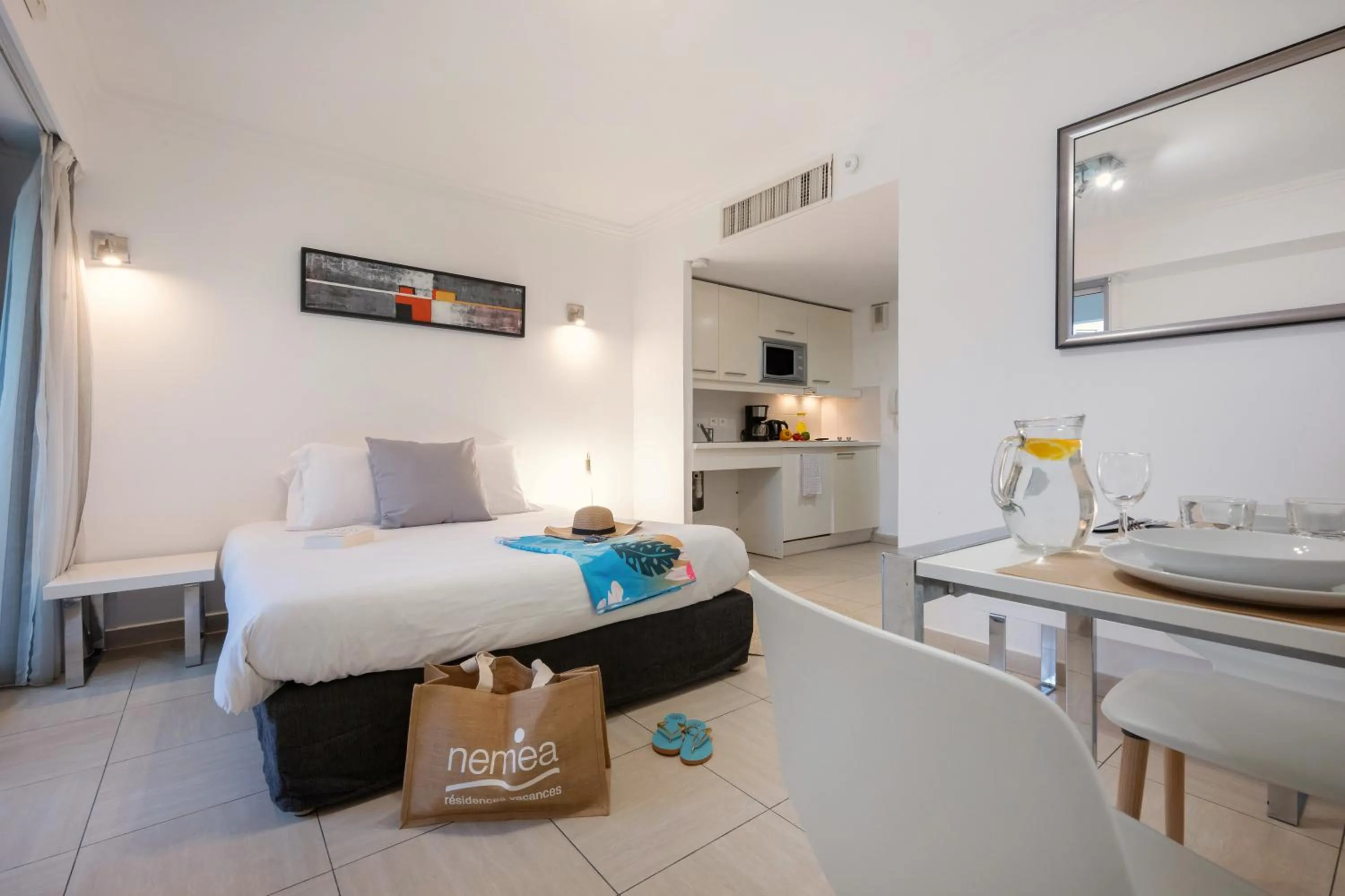 Studio (2 Adults) in Nemea Appart Hotel Le Lido Cagnes sur Mer
