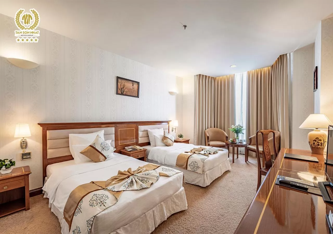 Deluxe Twin Room in Tan Son Nhat Saigon Hotel