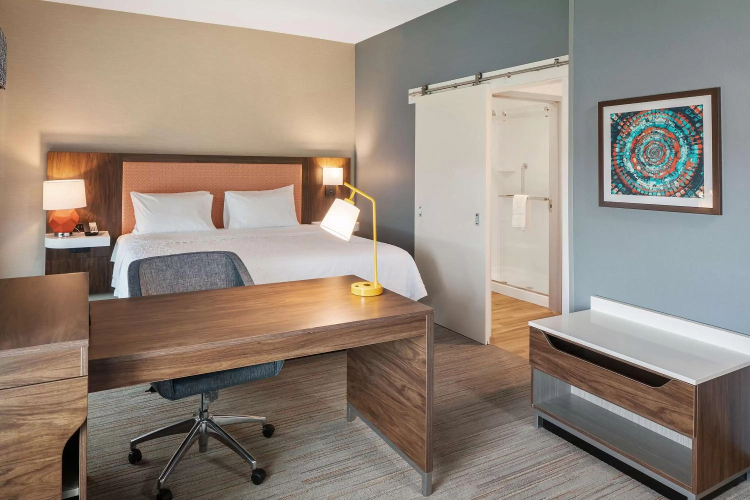 King Studio Suite - Non Smoking in Hampton Inn Circleville, Oh