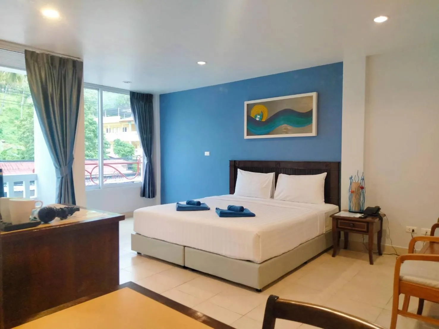 Superior Double or Twin Room in Karon Living Room - SHA Plus