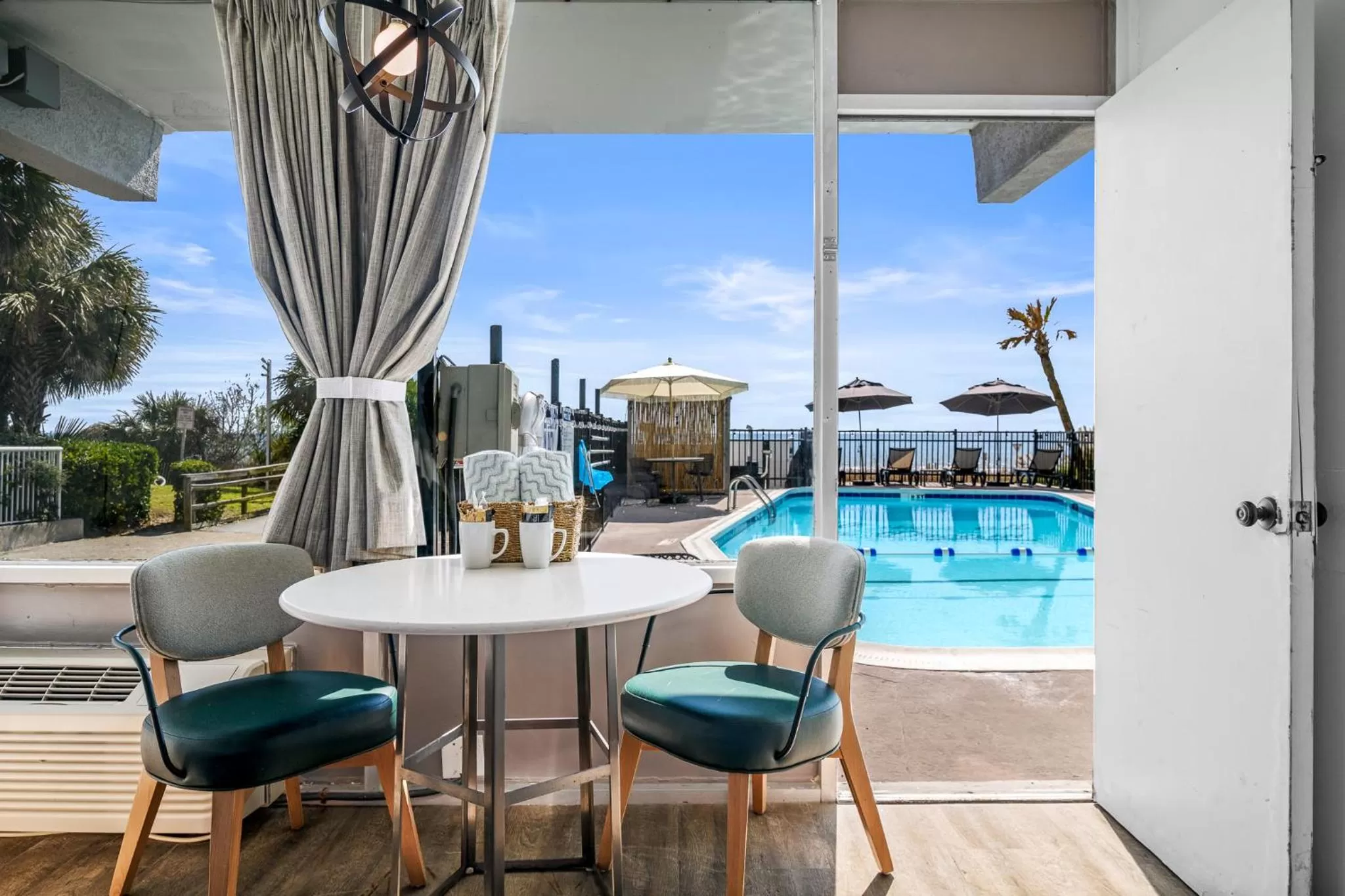 King Room with Pool View in The Beverley Beach House