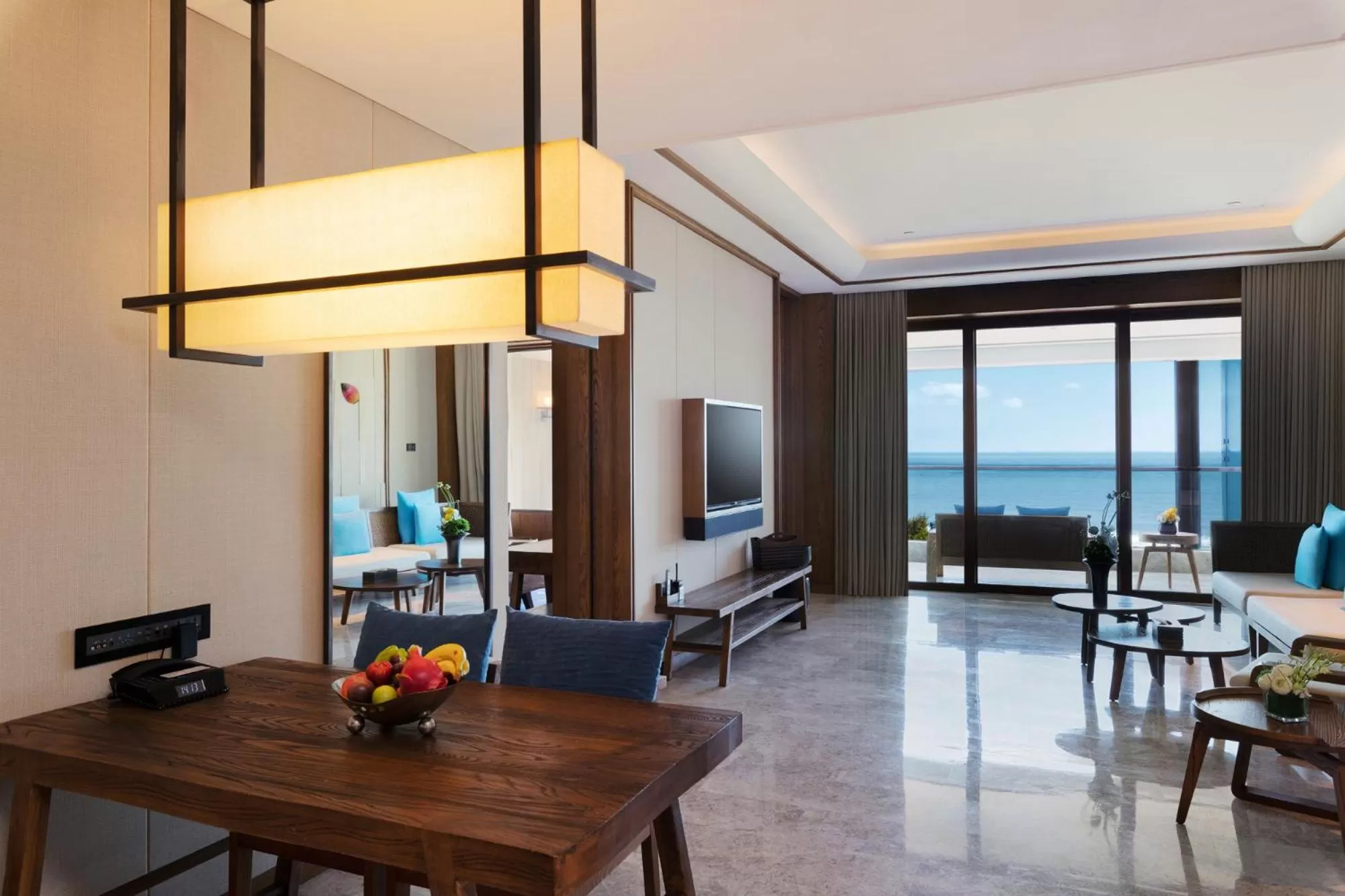 1 King 2 Twin Beds 2 Bdrm STE Ocean View in InterContinental Sanya Haitang Bay Resort by IHG