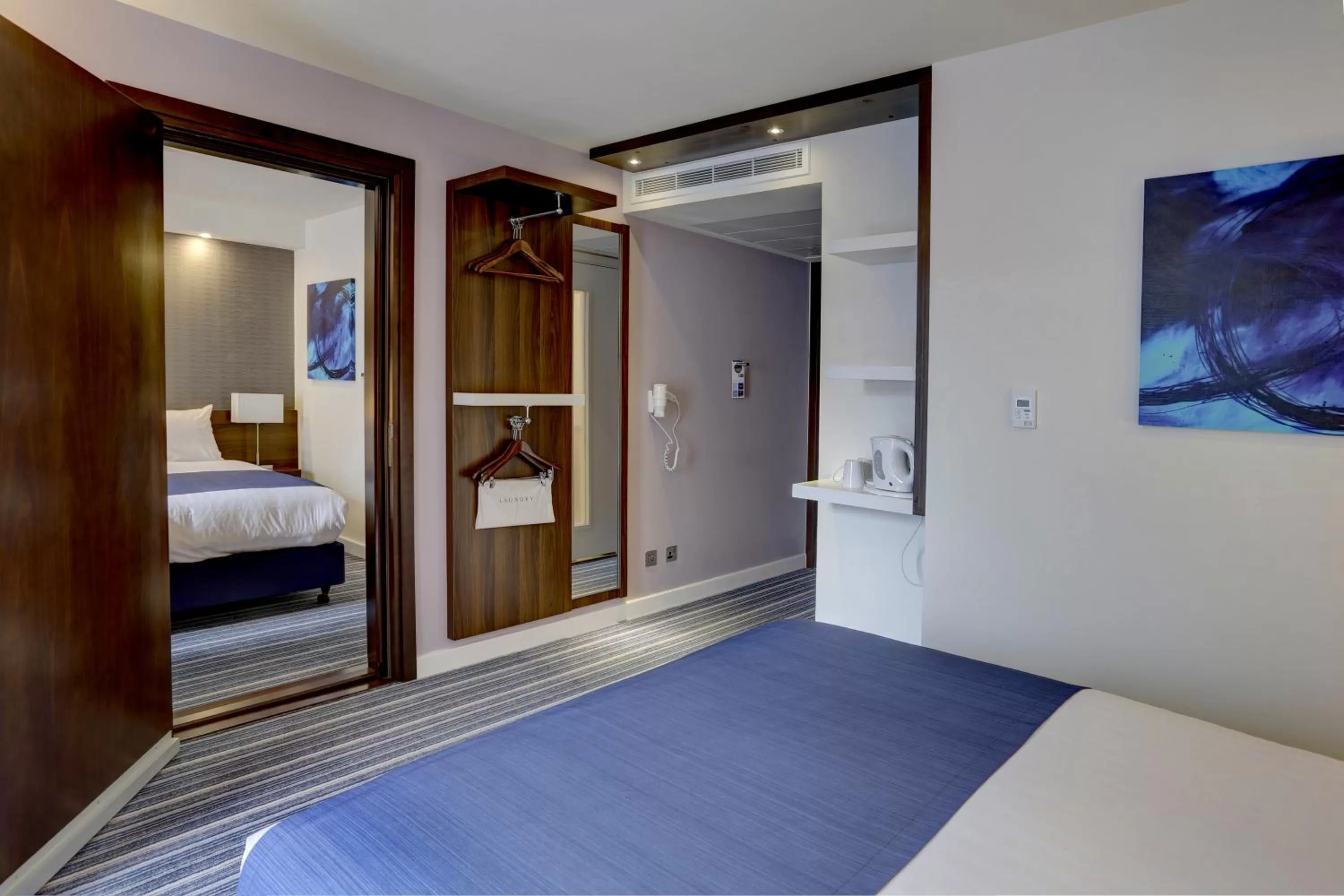 Double Room - Disability Access with Roll-in Shower in Holiday Inn Express London - ExCel, an IHG Hotel
