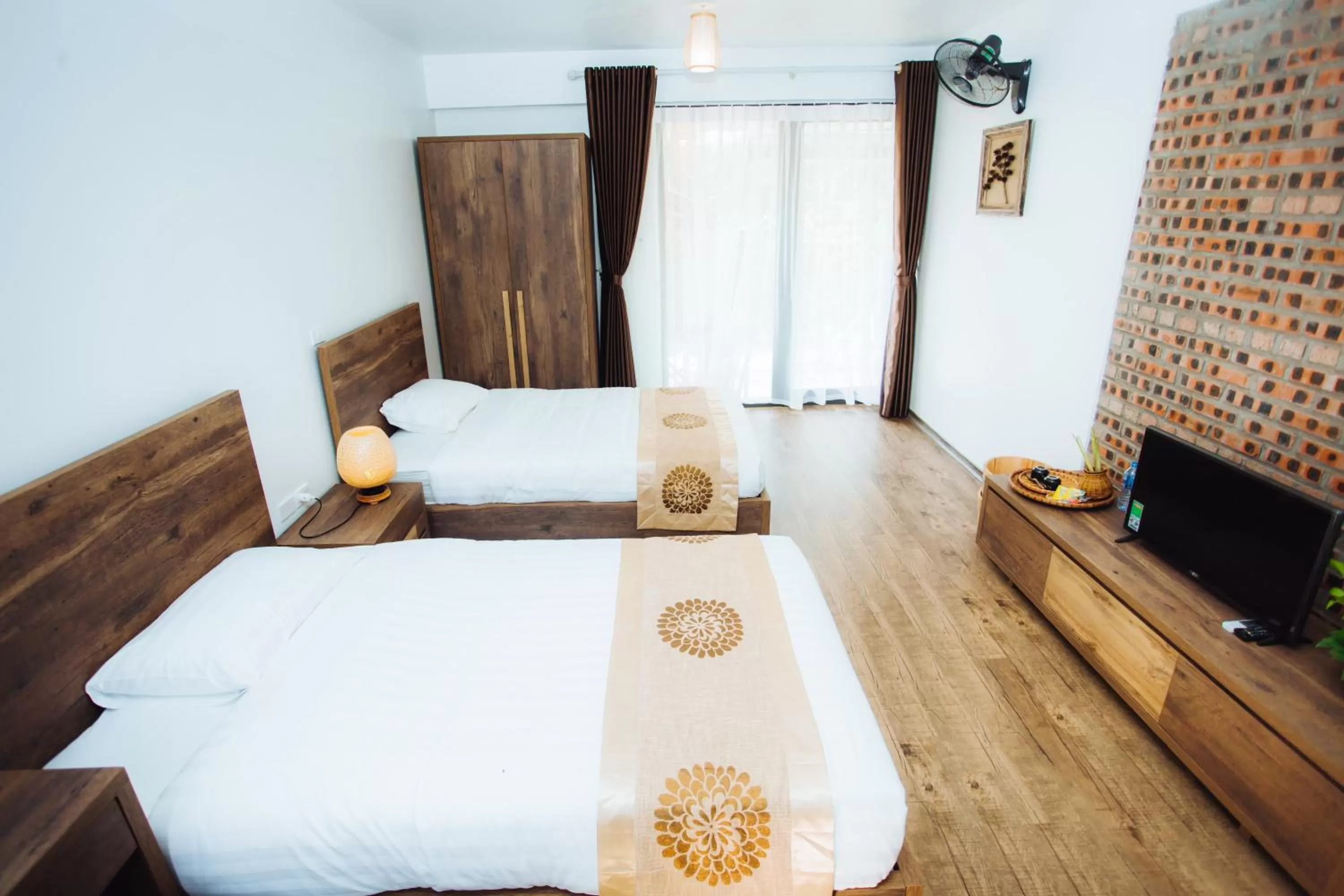 Deluxe Twin Room in Nan House - Tam Coc