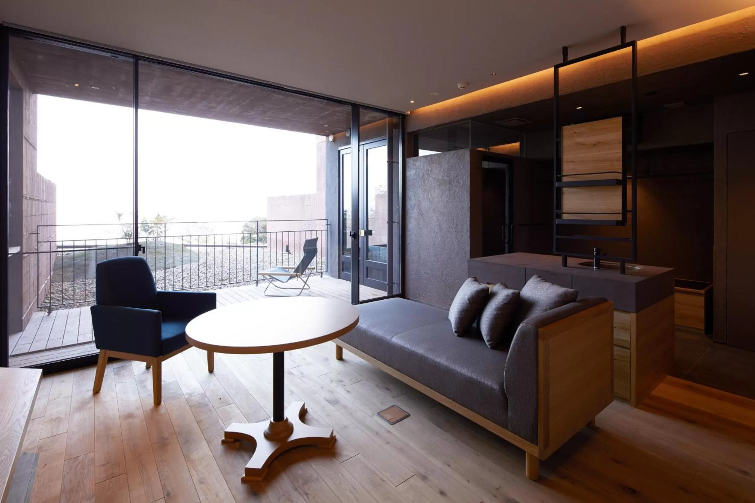 Twin/Triple Room (1-2F) with Semi Open-Air Bath (47㎡) Non-Smoking - single occupancy in SEKIYA RESORT Galleria Midobaru