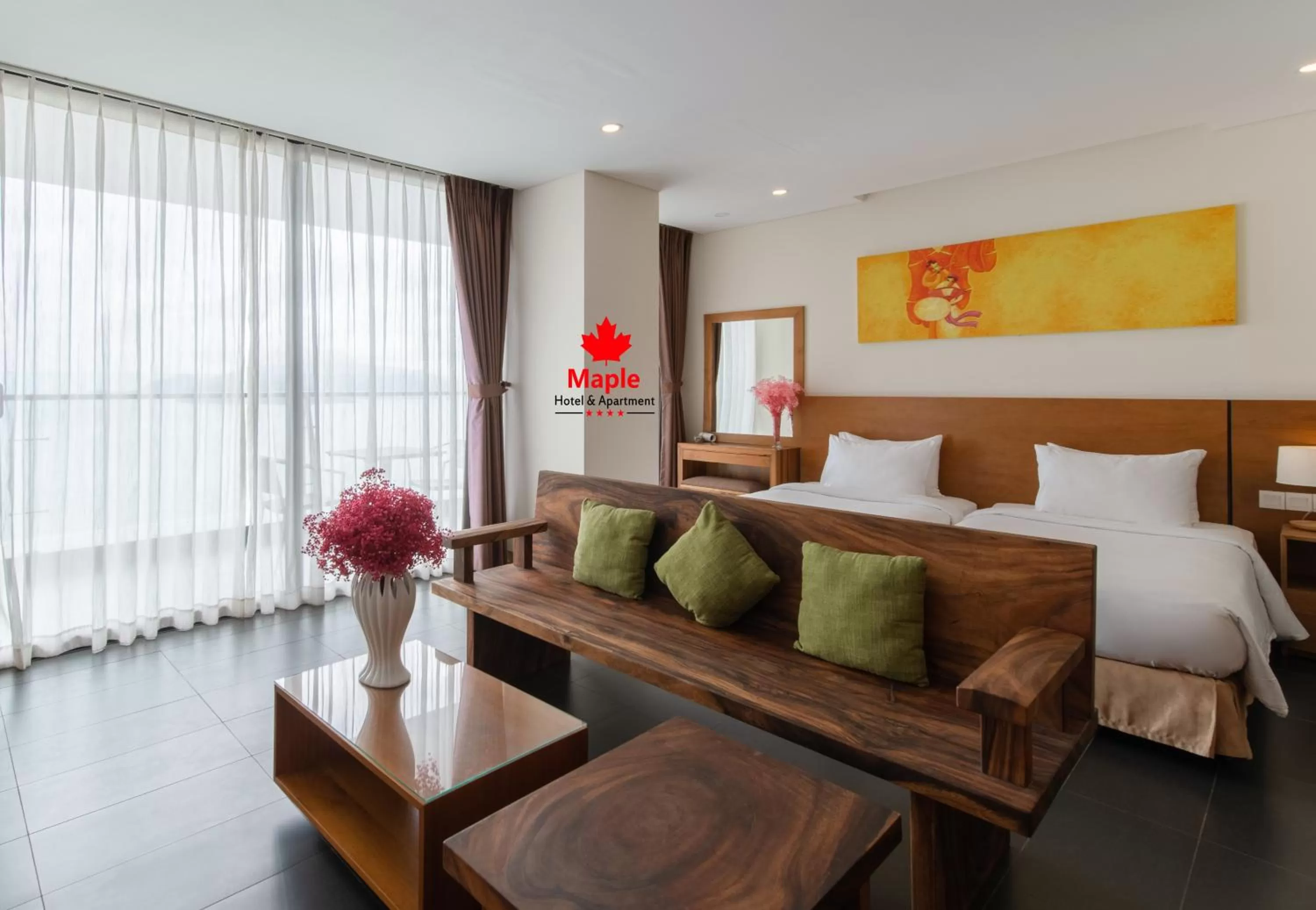 Studio with Sea View in Maple Hotel & Apartment