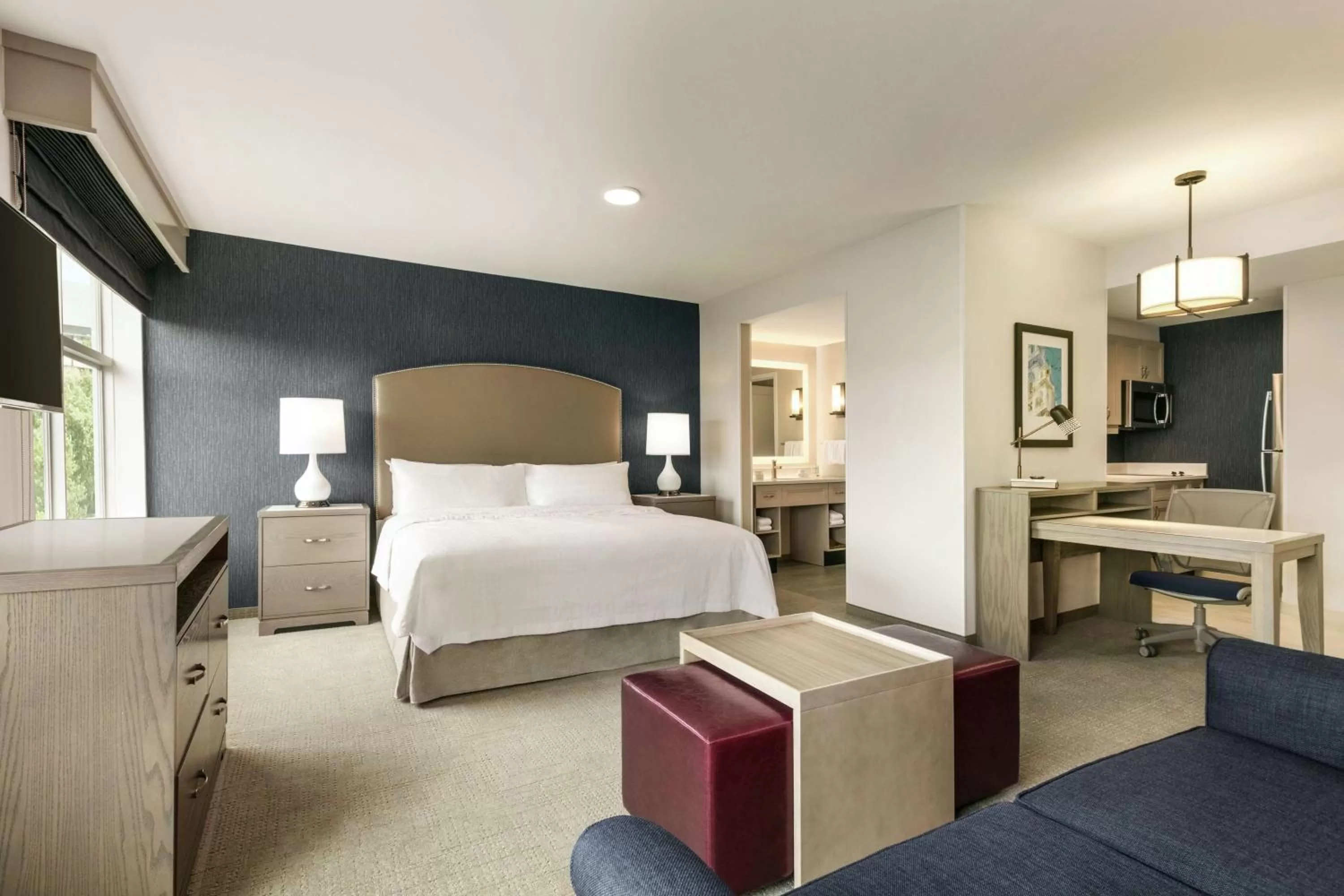 King Studio Suite - Non-Smoking in Homewood Suites By Hilton Worcester