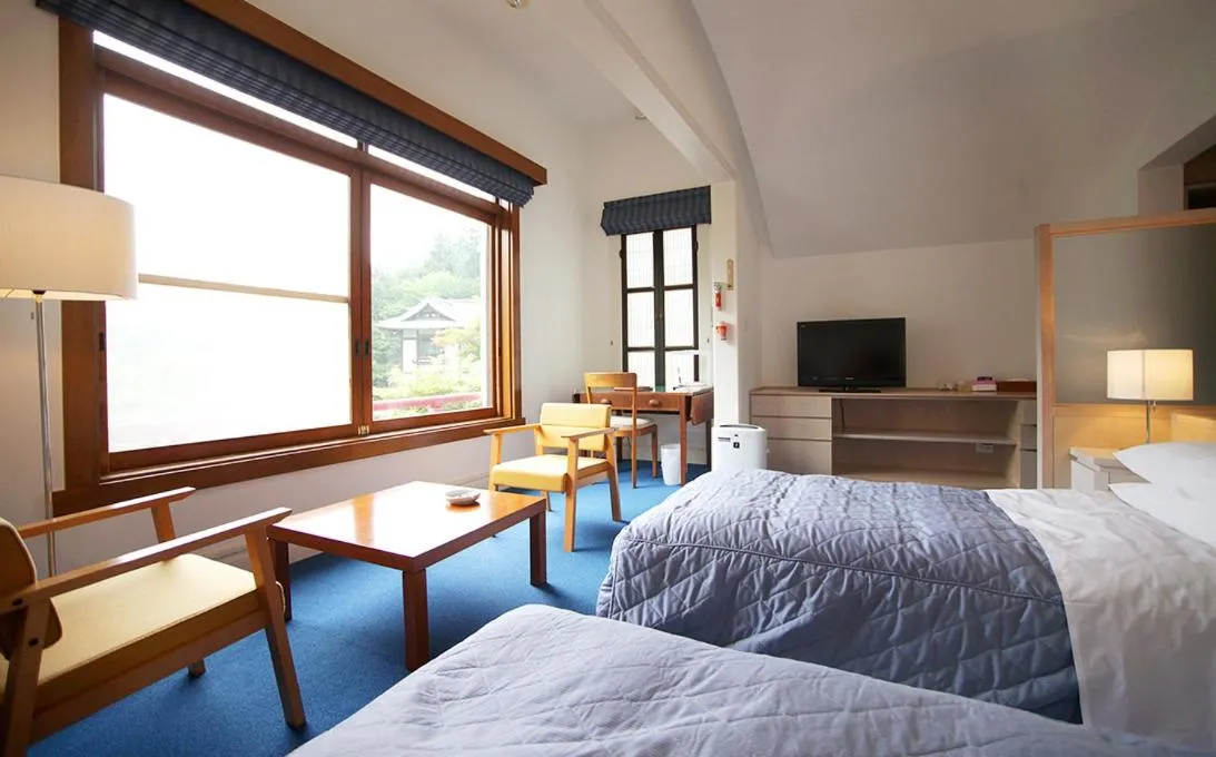 modern twin - single occupancy in Nikko Kanaya Hotel