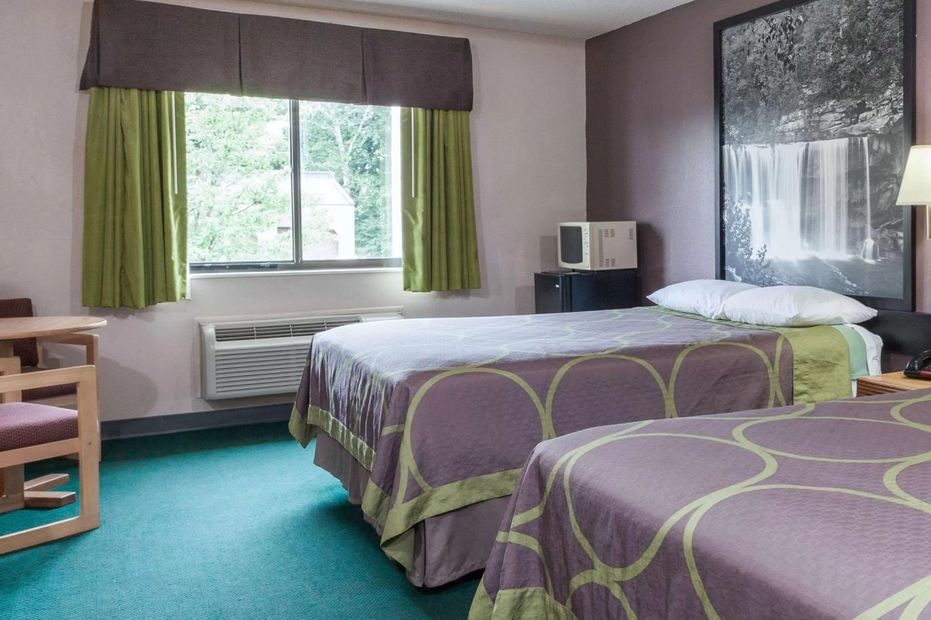 Queen Room with Two Queen Beds - Smoking in Super 8 by Wyndham Carrollton