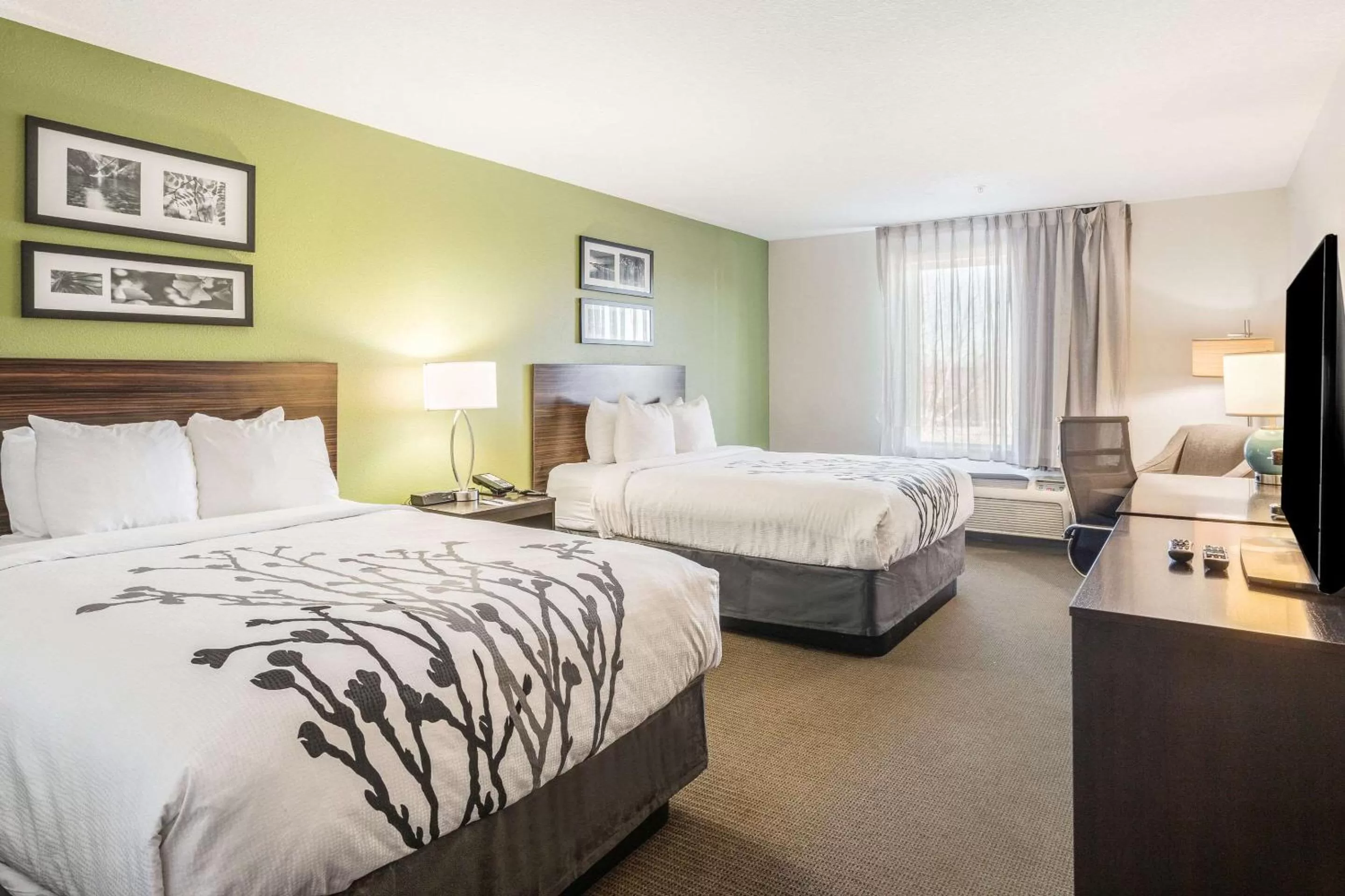 Queen Room with Two Queen Beds - Accessible/Non-Smoking  in Sleep Inn & Suites Hiram - Atlanta Northwest