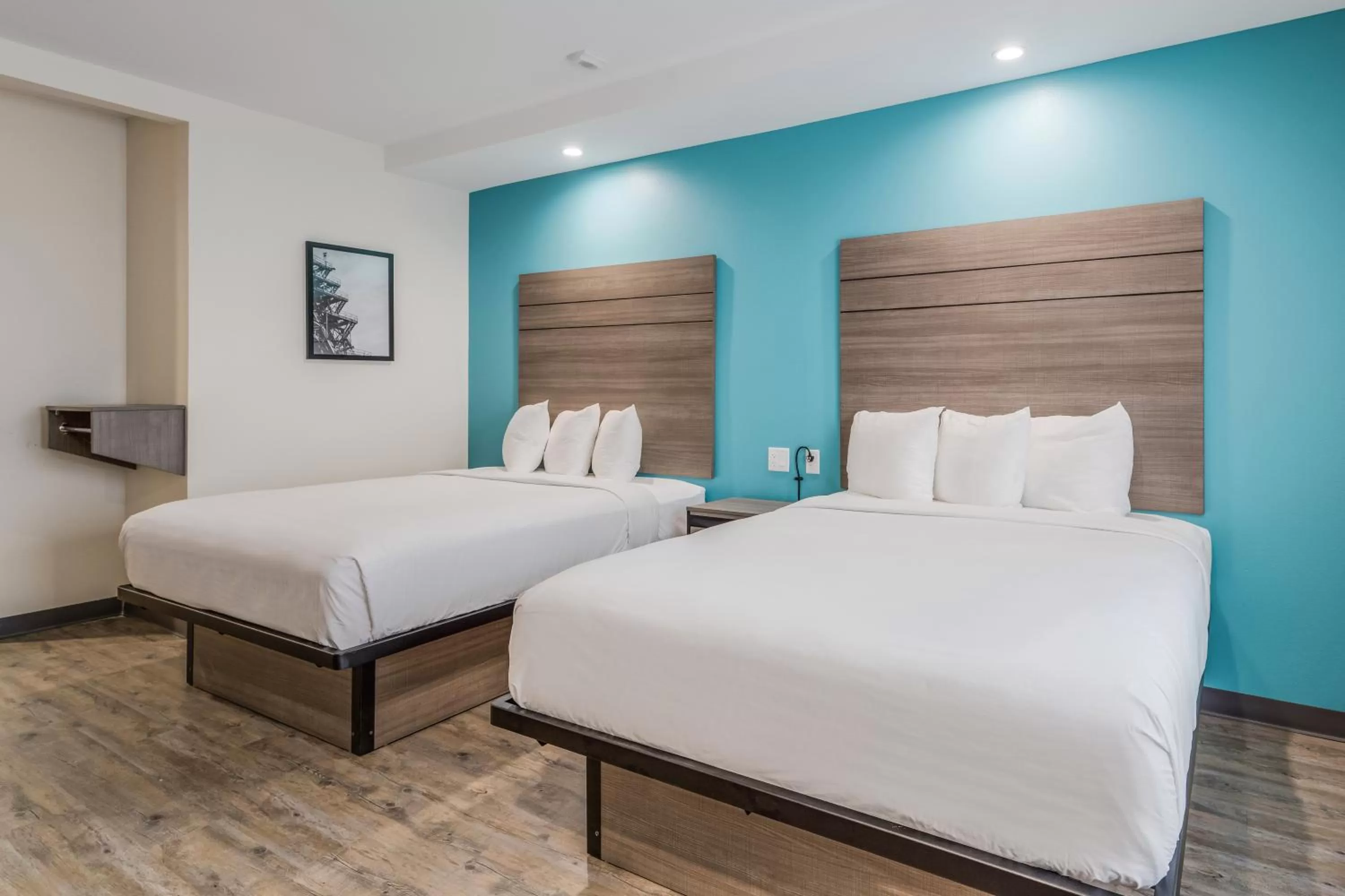 Queen Room with Two Queen Beds - Disability Access in Americas Best Value Inn & Suites Katy