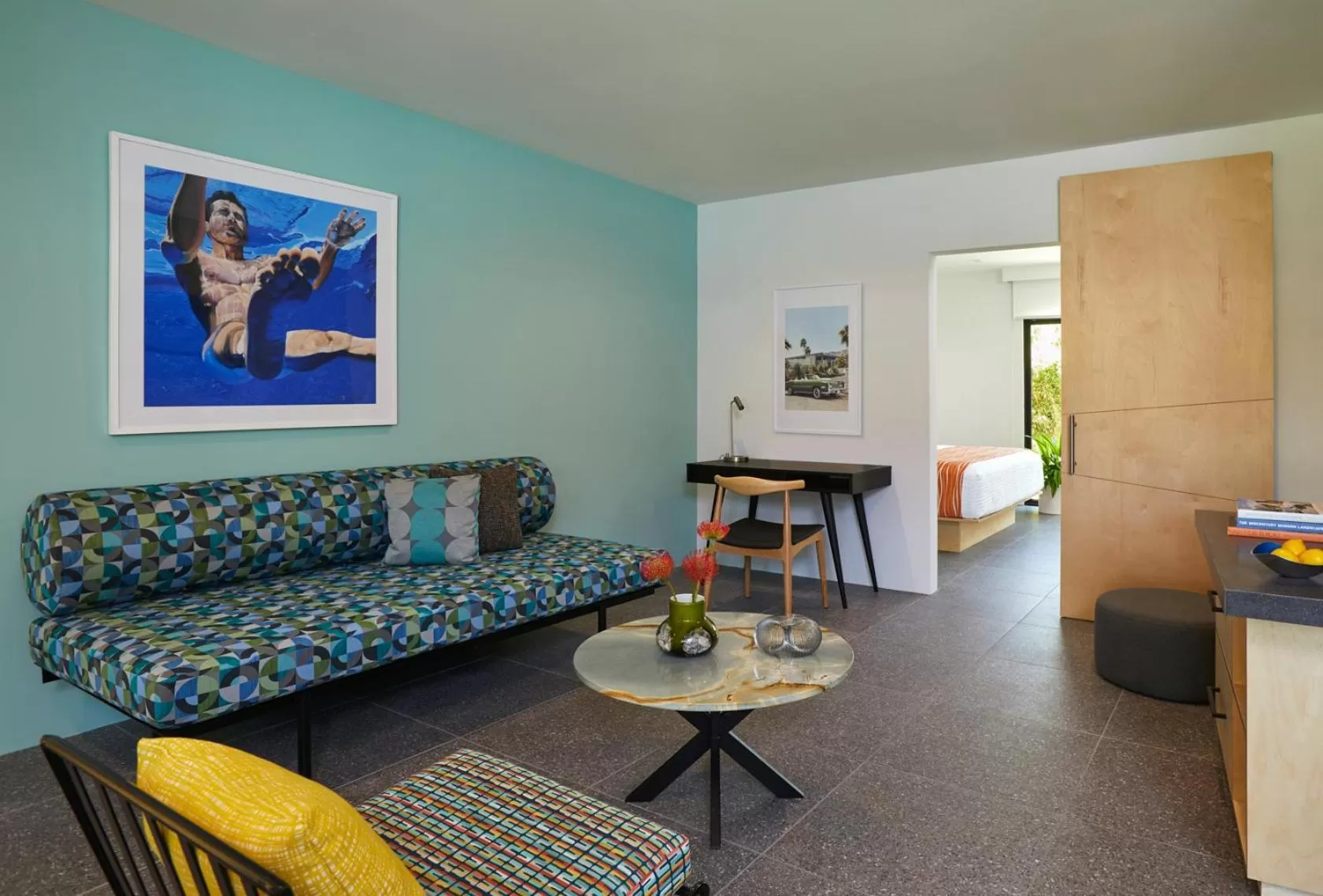 King Suite with One-Bedroom in Twin Palms Resort - A Gay Men's Resort