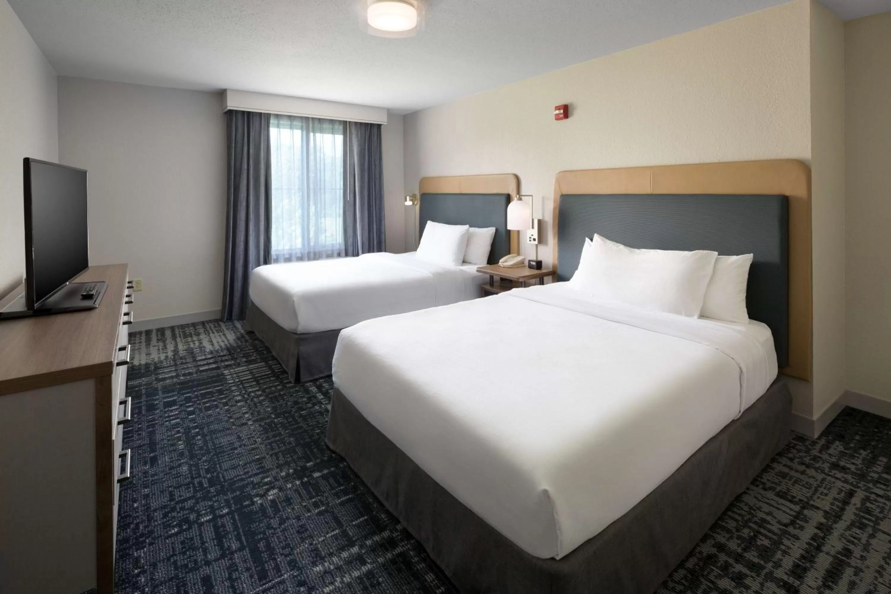 One-Bedroom Queen Suite with Two Queen Beds - Non-Smoking in Homewood Suites by Hilton Newburgh-Stewart Airport