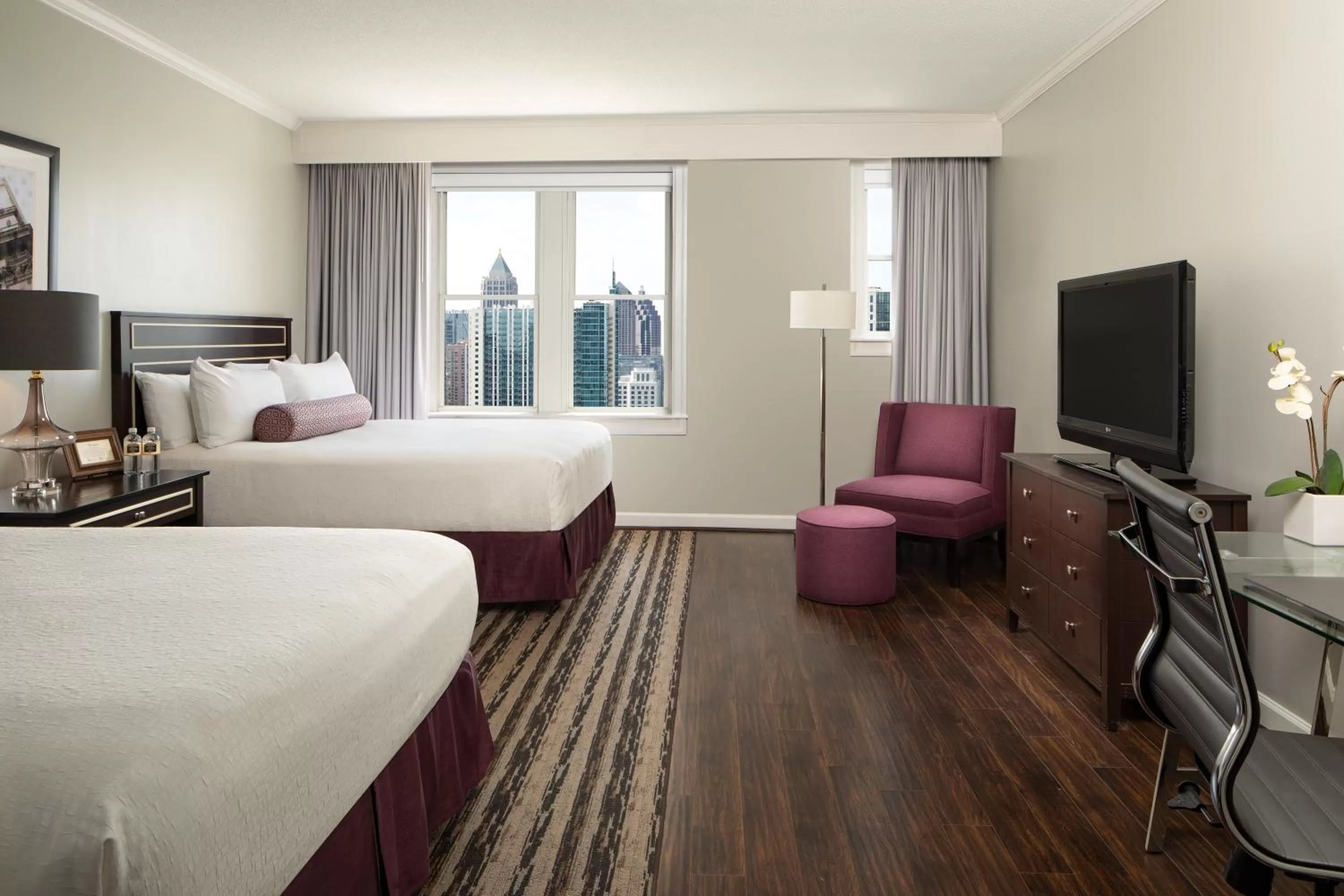 Premier Luxury Room with Two Double Beds in The Georgian Terrace