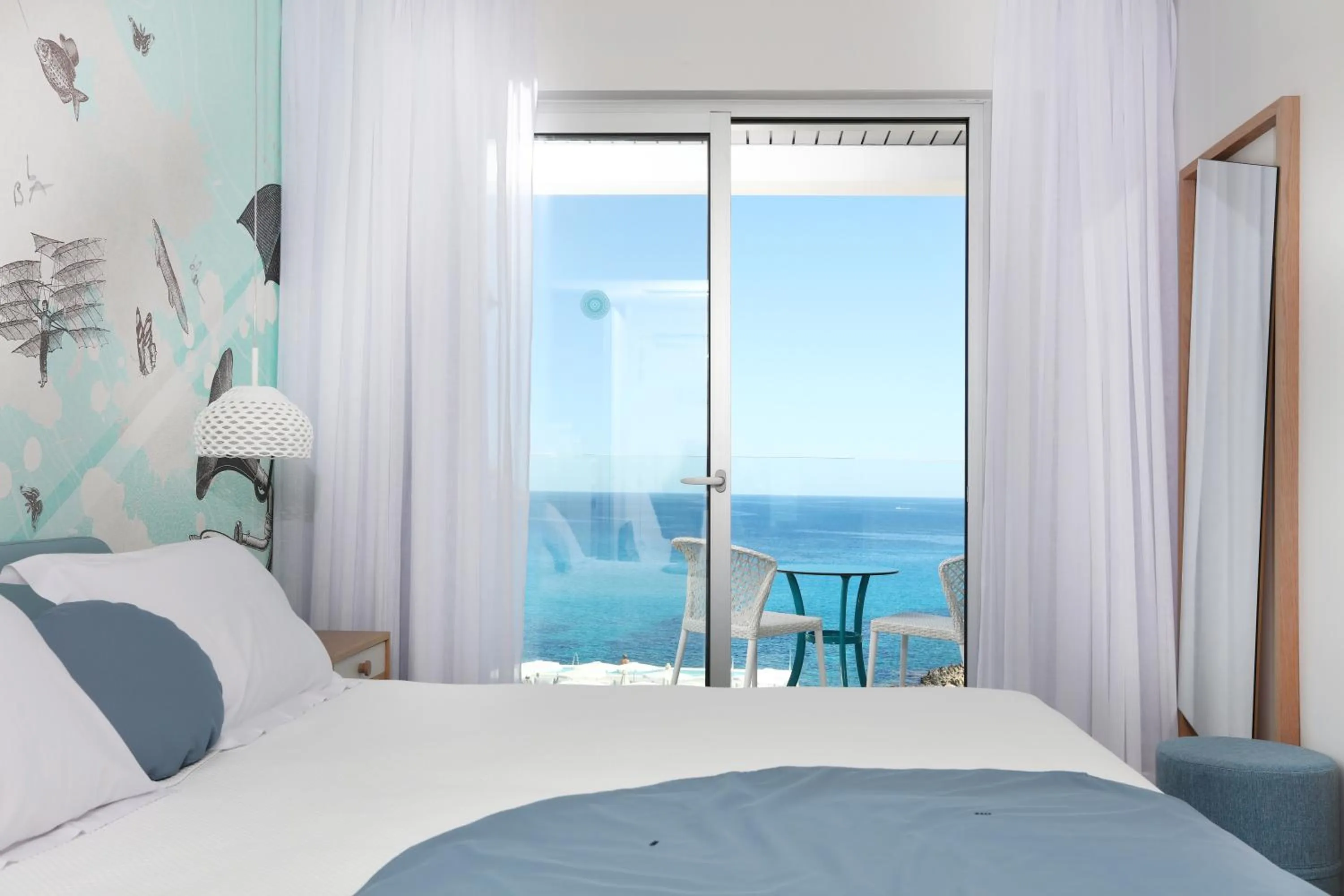 Superior Double or Twin Room with Sea View in Mar Azul Pur Estil Hotel & Spa - Adults only