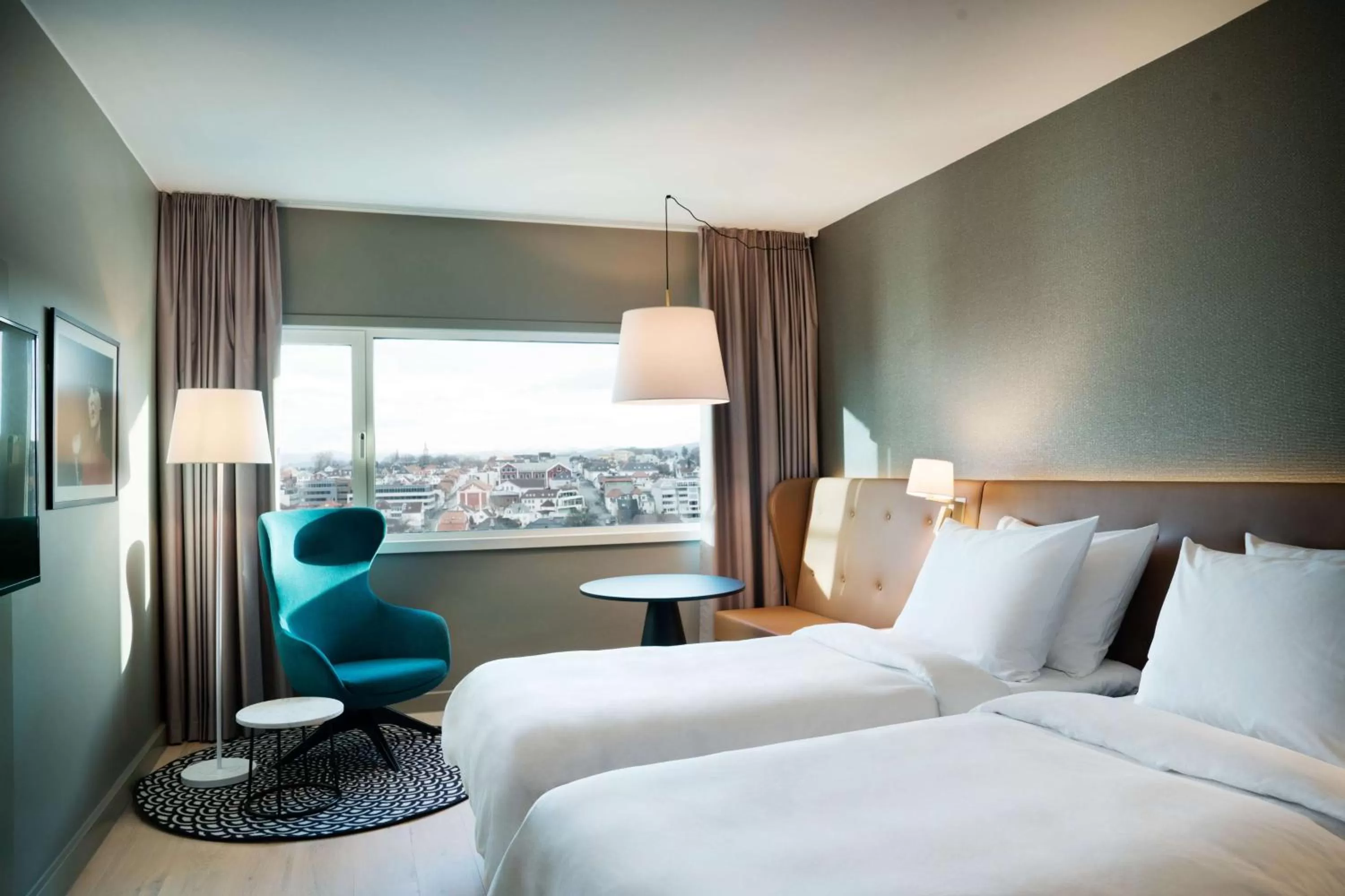 Superior Room with Lake View in Radisson Blu Atlantic Hotel, Stavanger