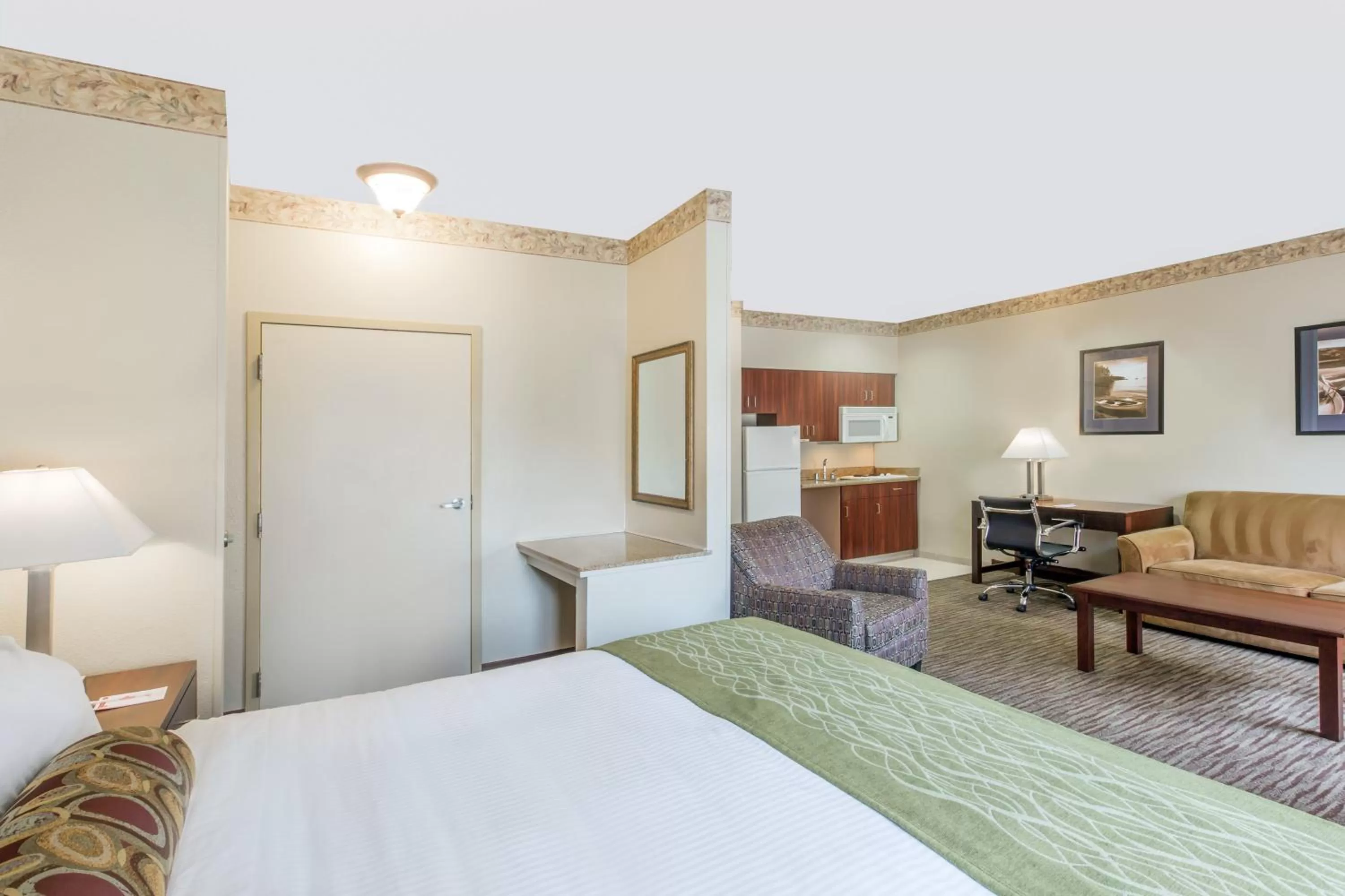 King Suite with Sofa Bed and Kitchen - Non-Smoking in Hawthorn Suites by Wyndham Rancho Cordova/Folsom