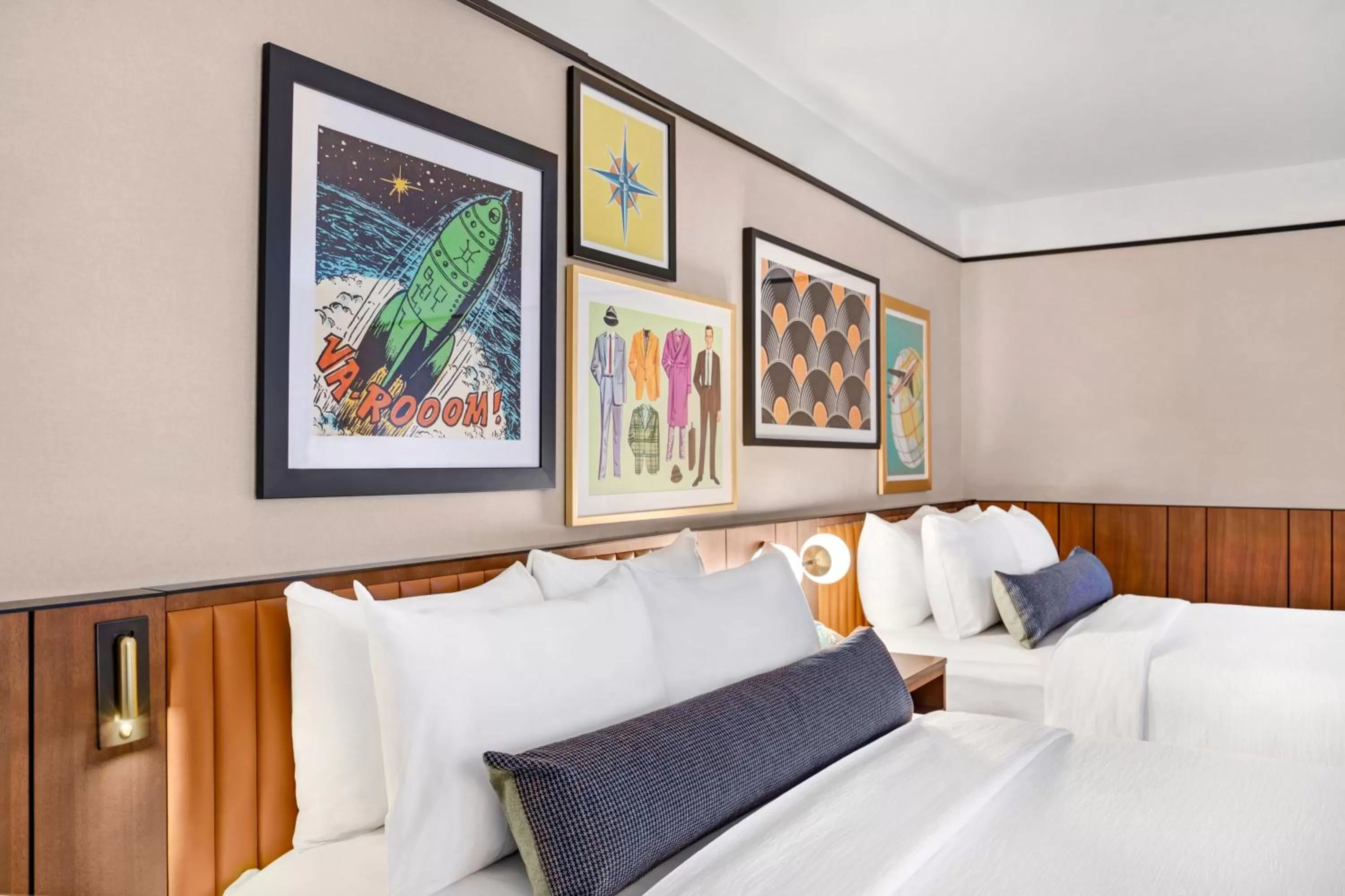 Standard Room with Two Queen Beds in Hotel Indigo - Minneapolis Downtown by IHG