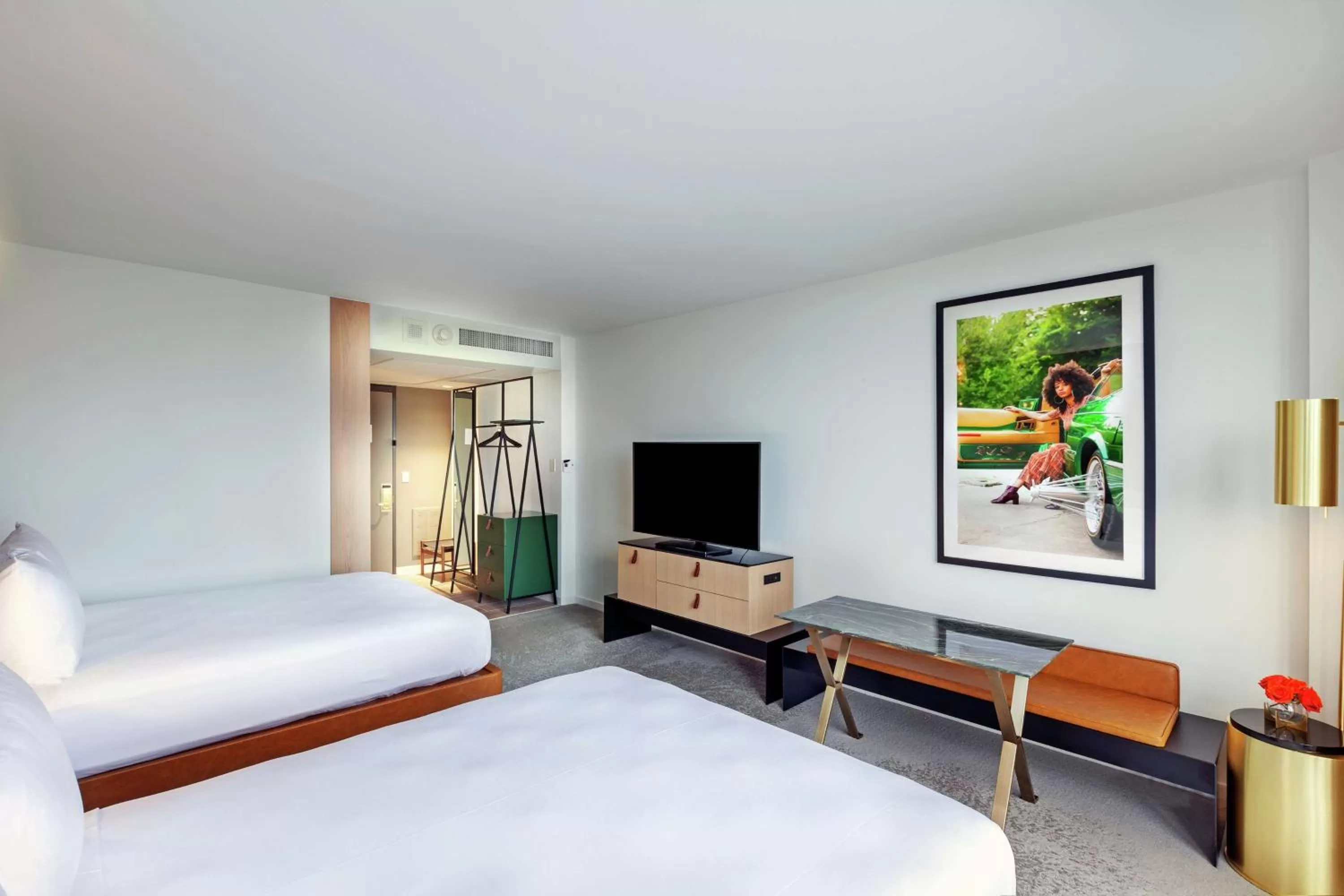 Queen Room wih Two Queen Beds in C. Baldwin, Curio Collection by Hilton