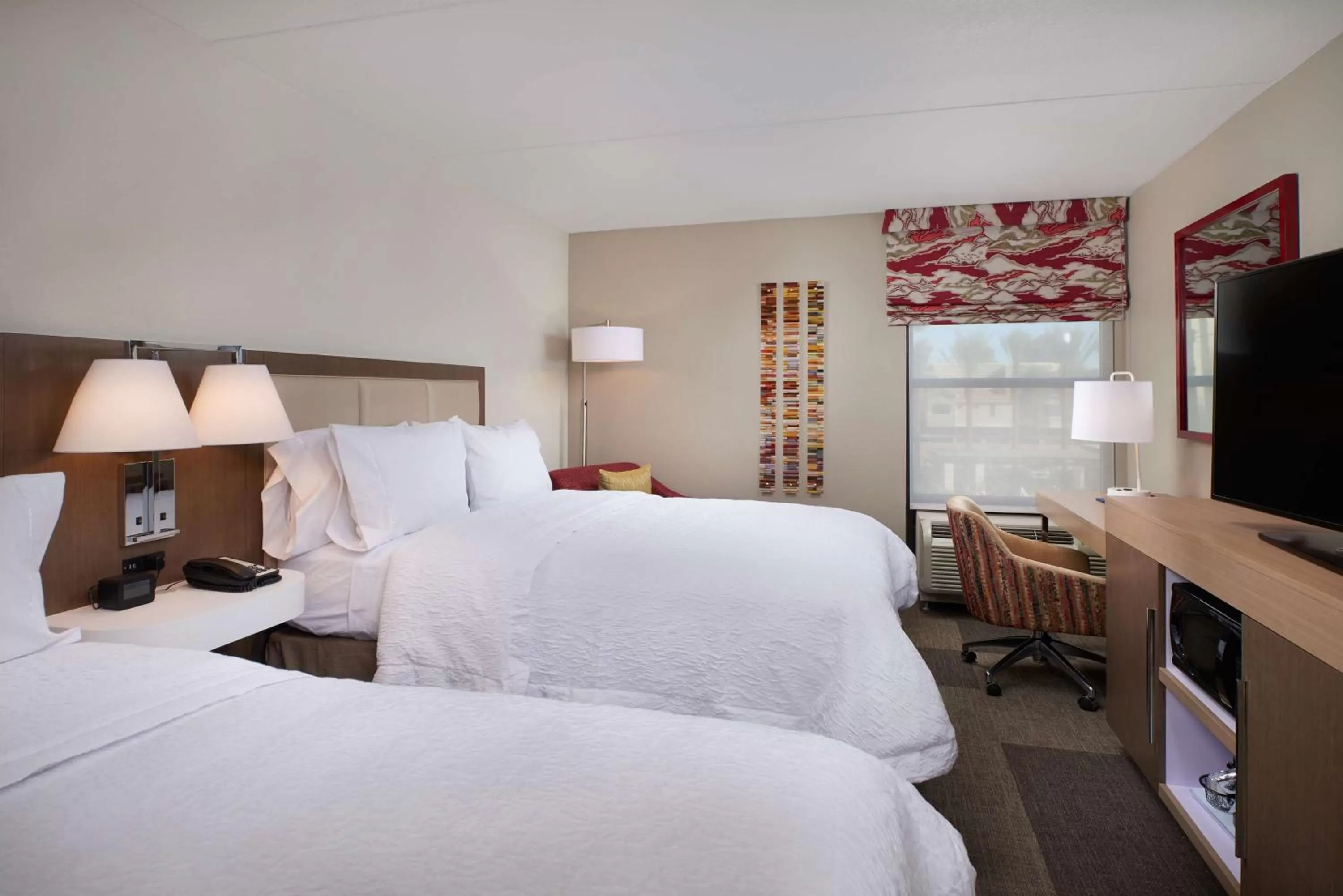 Queen Room with Two Queen Beds - Non-Smoking in Hampton Inn & Suites Scottsdale On Shea Blvd