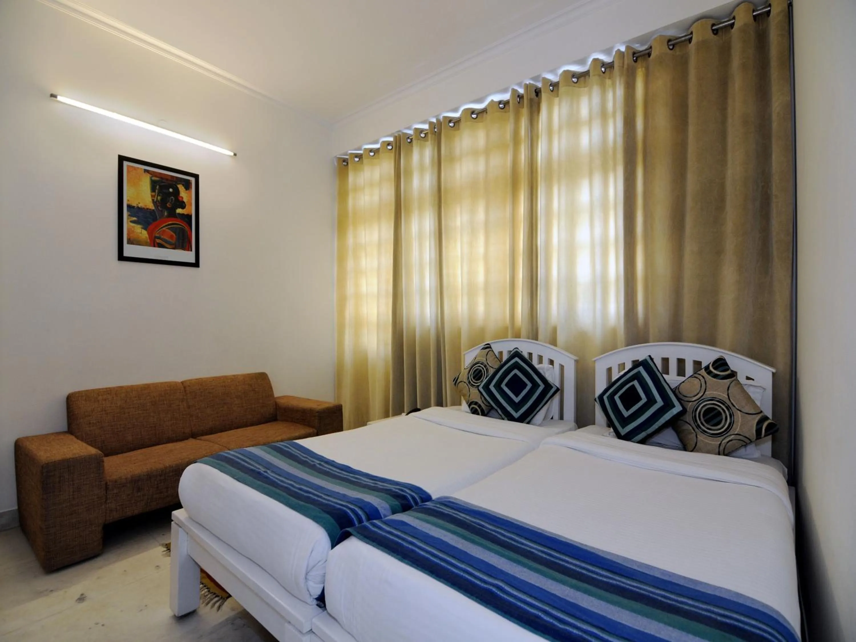 Standard Double or Twin Room in Mehra Residency at The Airport