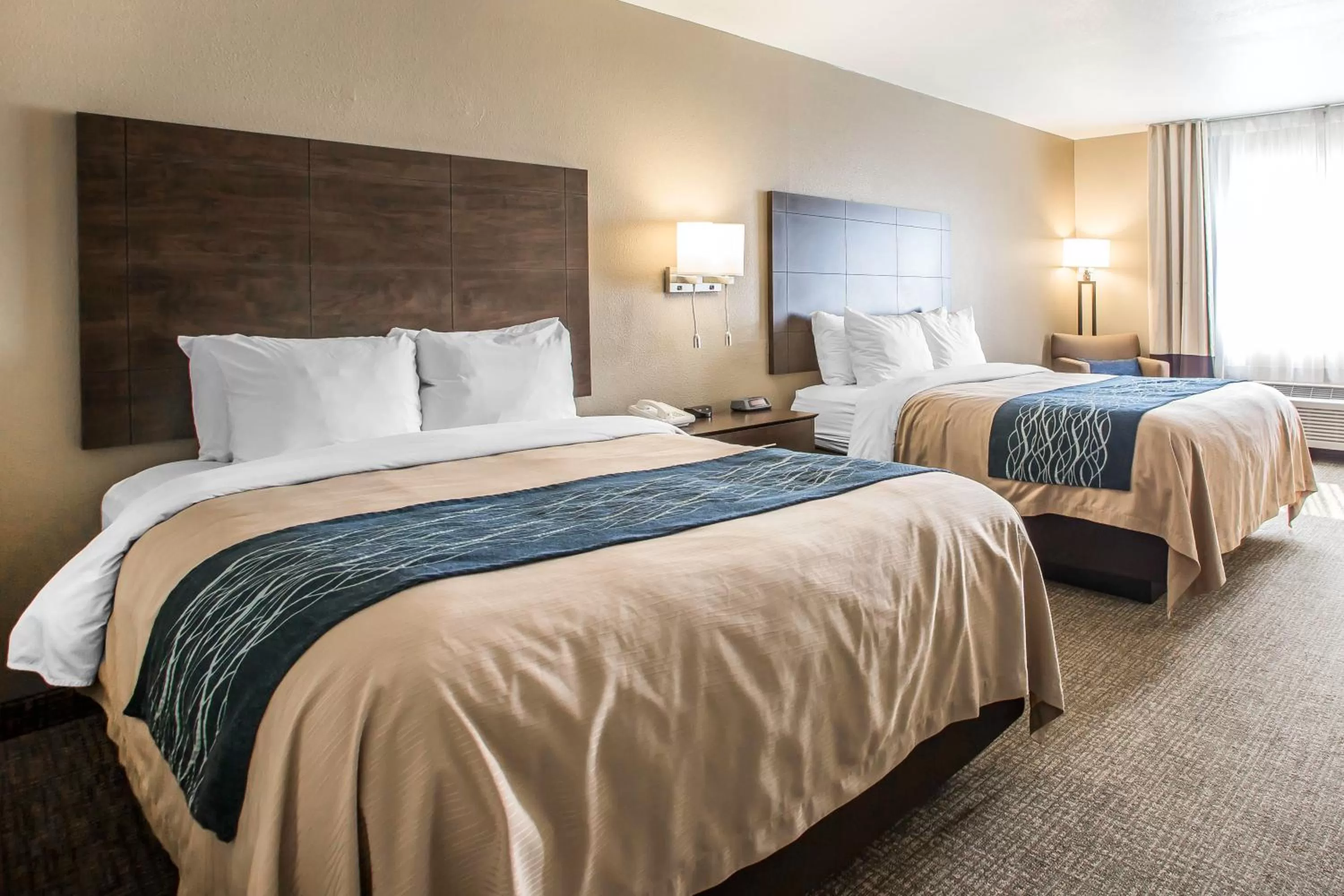 Queen Room with Two Queen Beds - Accessible/Non-Smoking  in Comfort Inn & Suites Waterloo - Cedar Falls