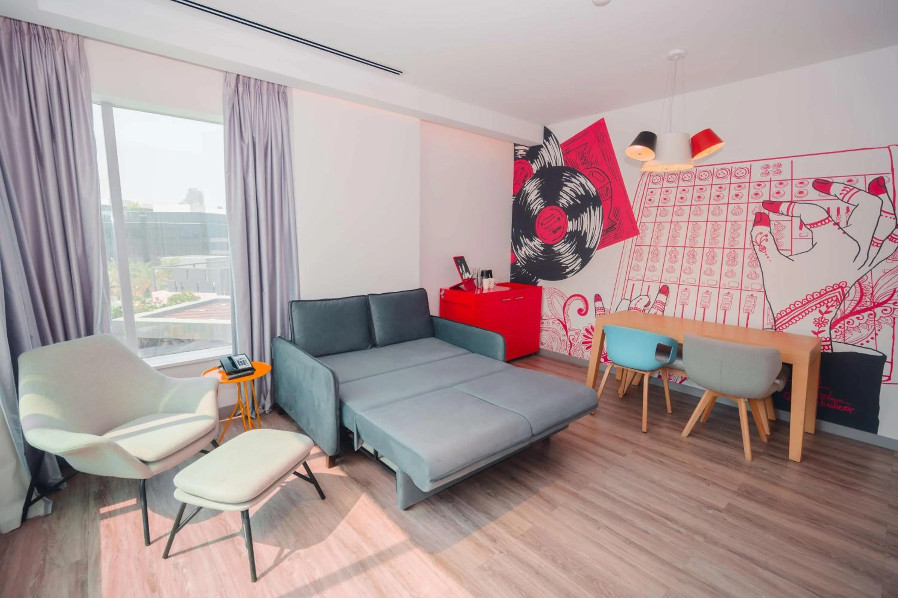 Family Suite in Radisson RED Dubai Silicon Oasis