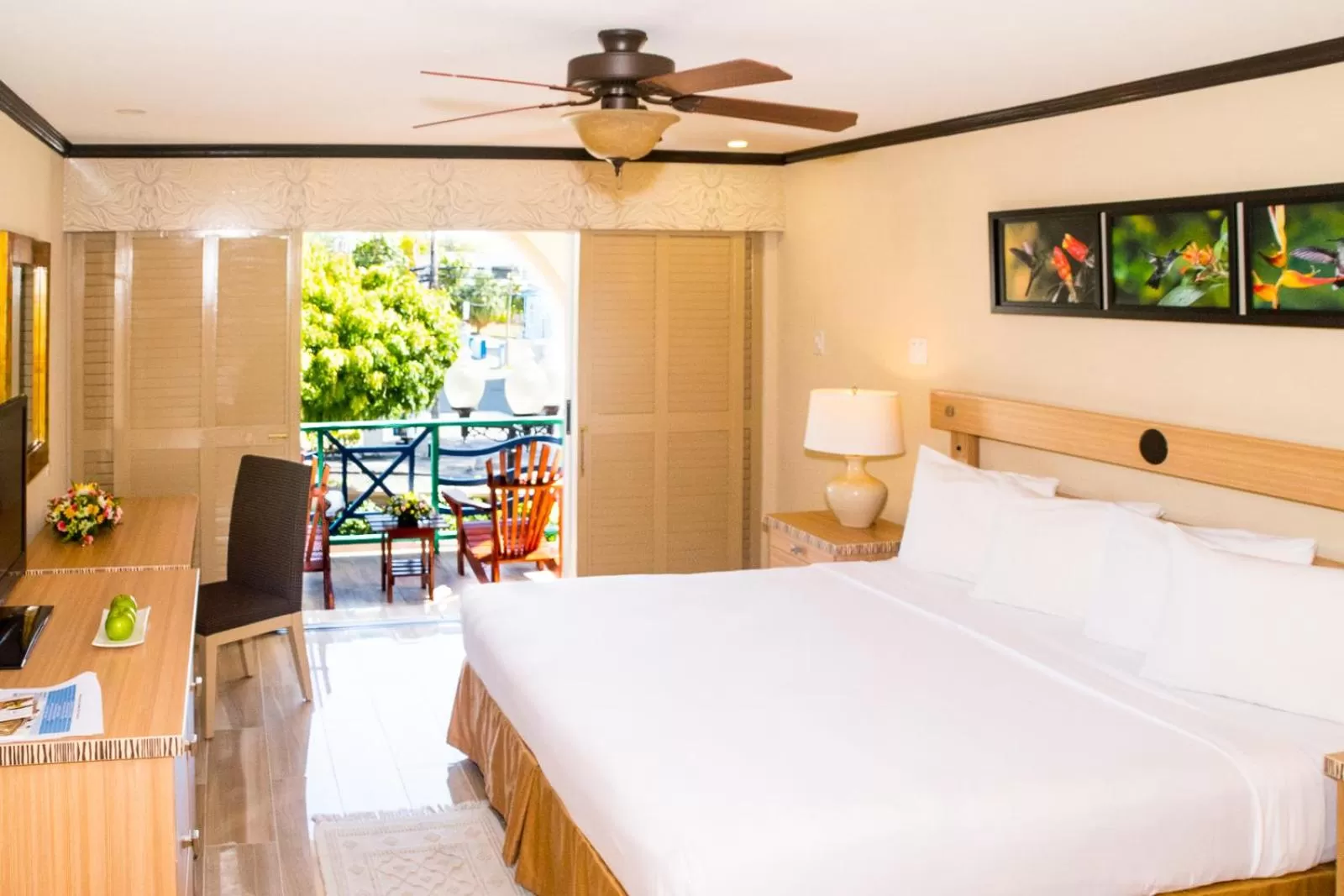 Island View Room 2 Double Beds in Accra Beach Hotel & Spa