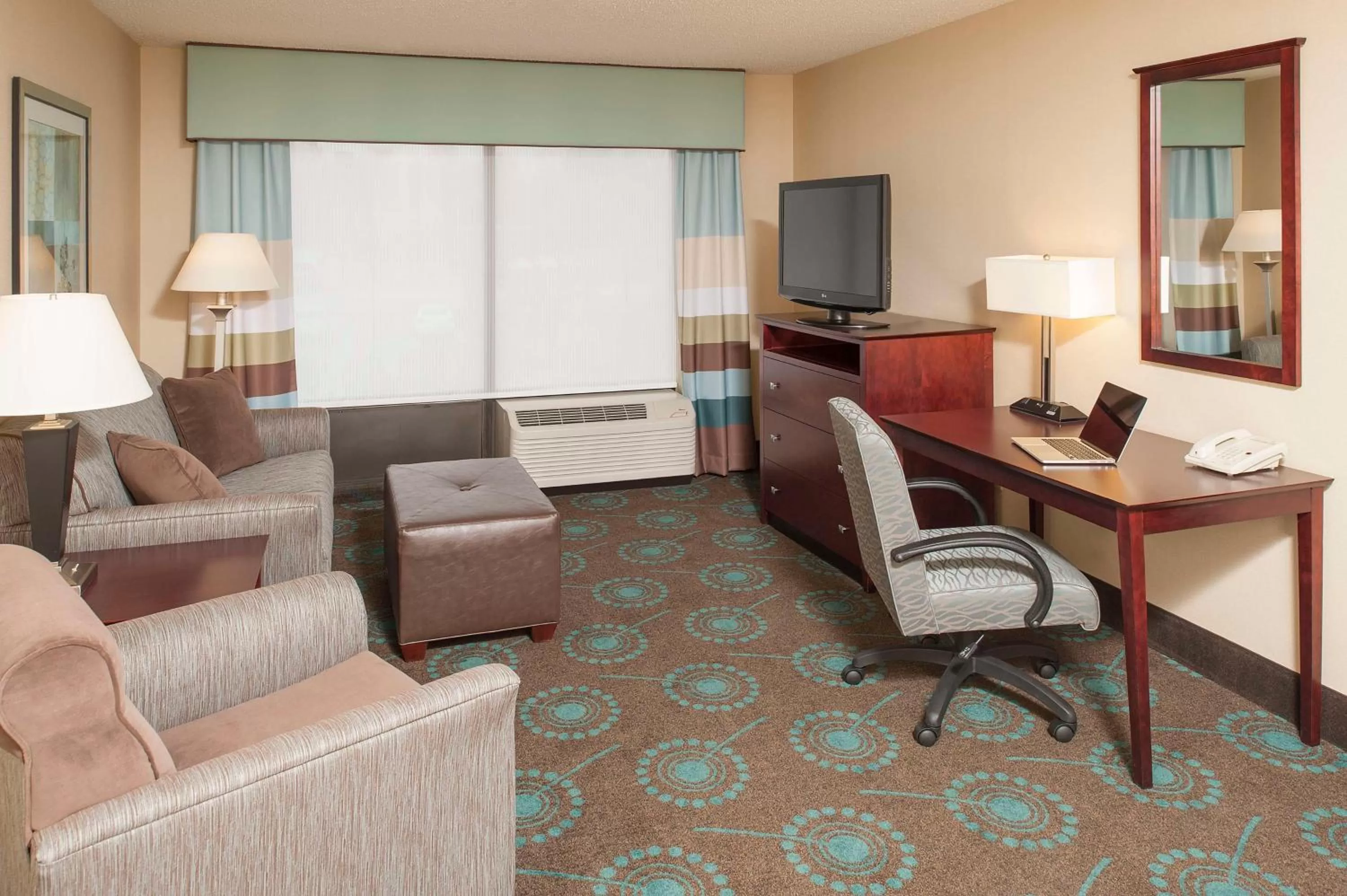 Queen Suite with Kitchen - Non-Smoking in Hampton Inn & Suites South Bend