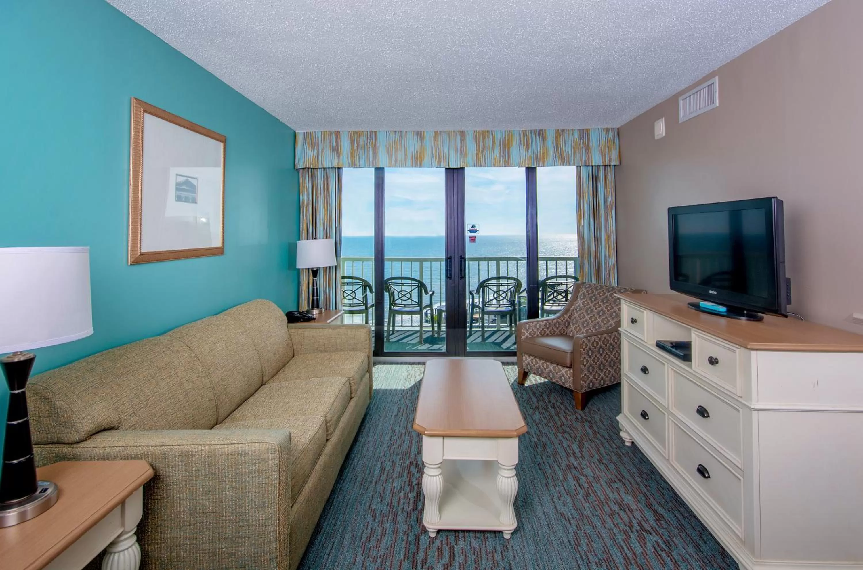 Oceanfront Two Bedroom Queen Condo in The Strand - A Boutique Resort