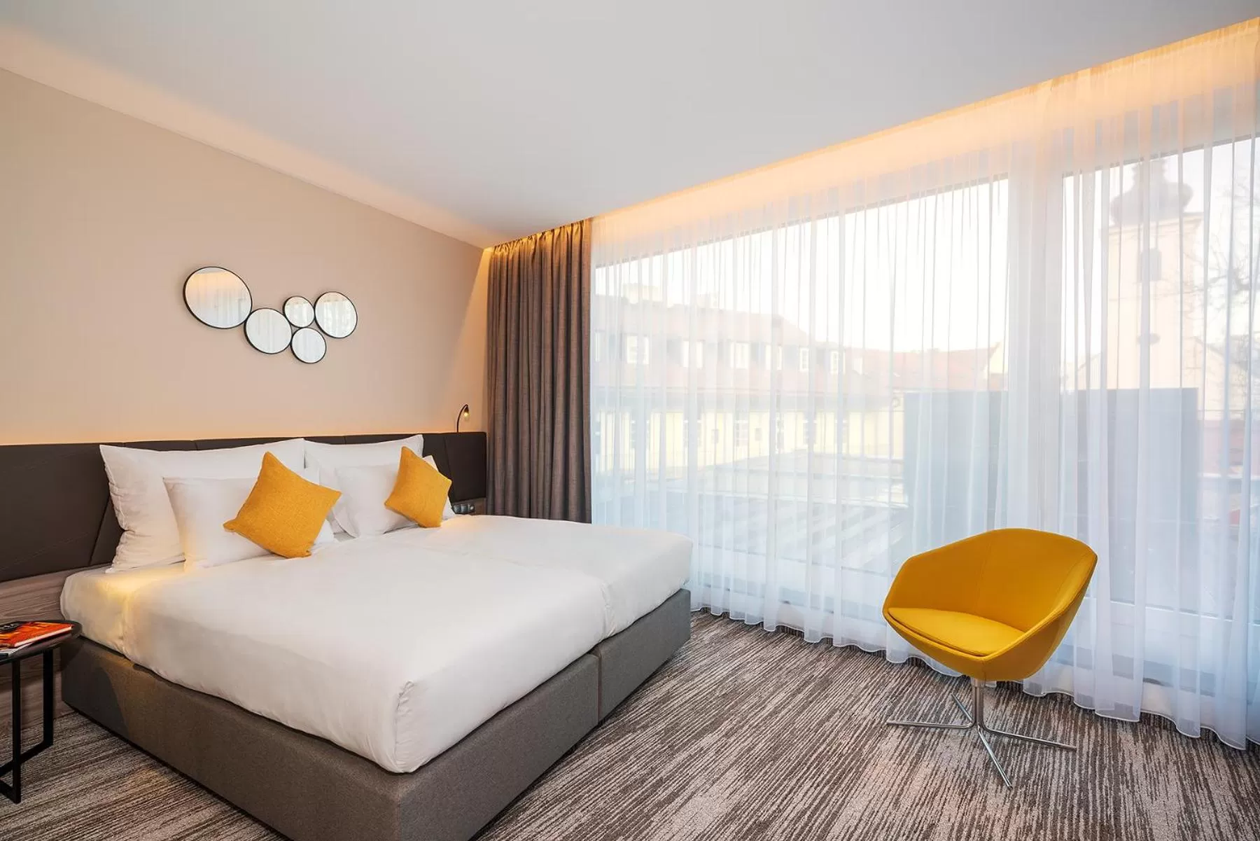 Double or Twin Room with Terrace in Hotel CUBE Prague